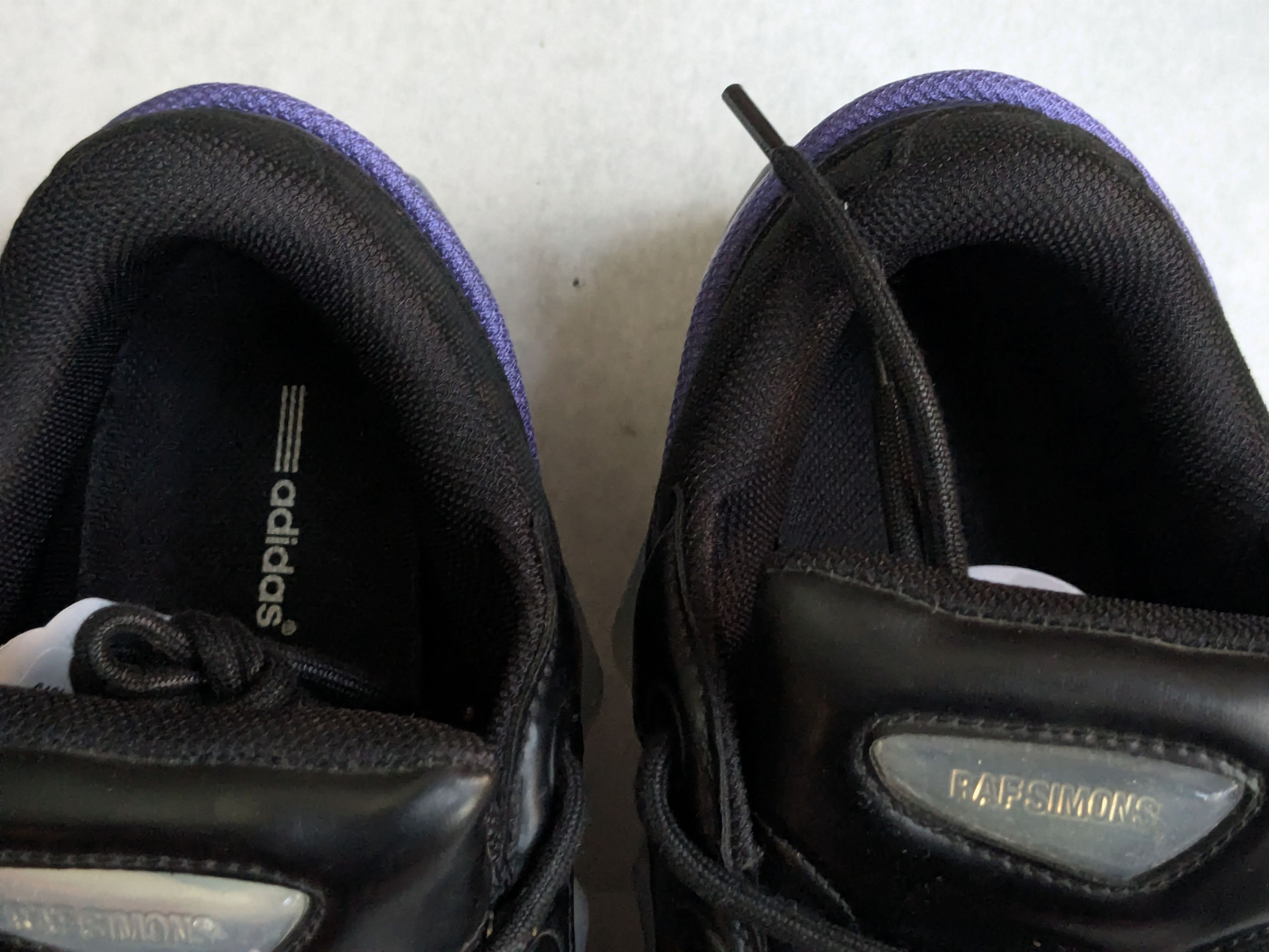 Adidas × Raf Simons Adidas Raf Simons Ozweego 3 Purple Black 10 B22539 Size US 10 / EU 43 - 6 Thumbnail