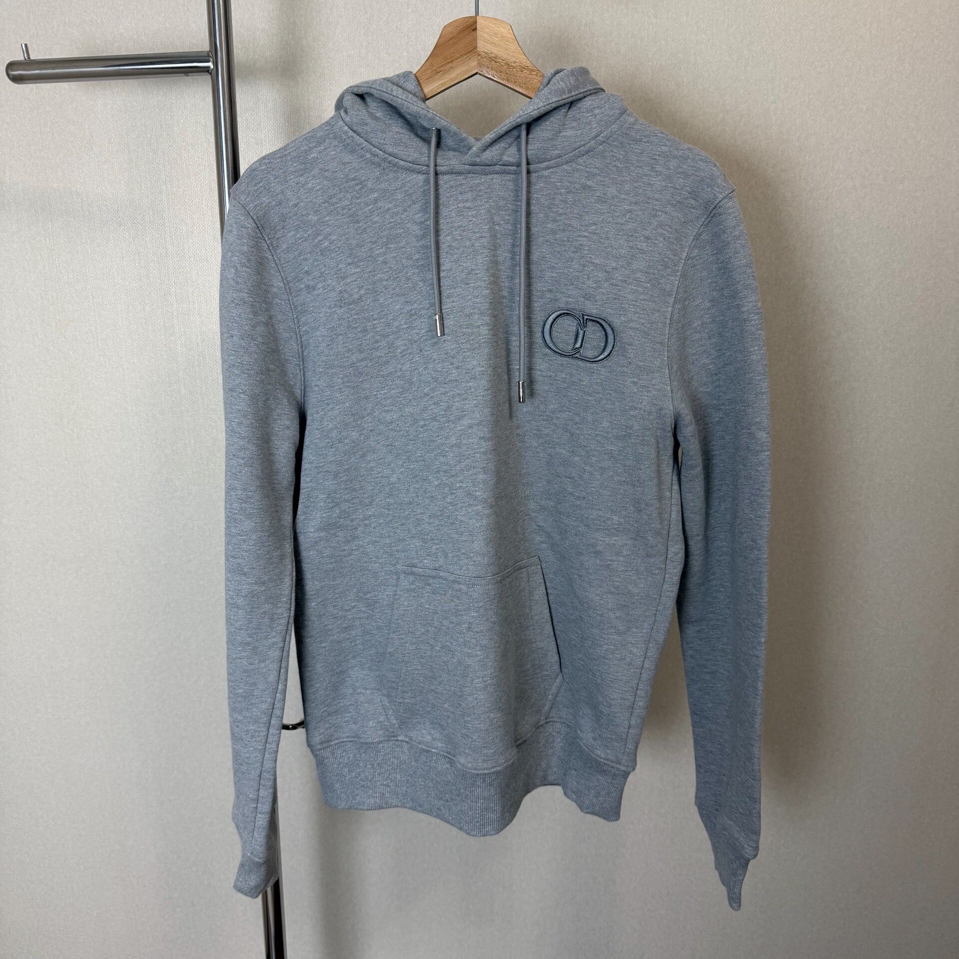 Dior Dior CD Icon Embroidered Hoodie Essentials Gray Size US XS / EU 42 / 0 - 1 Thumbnail