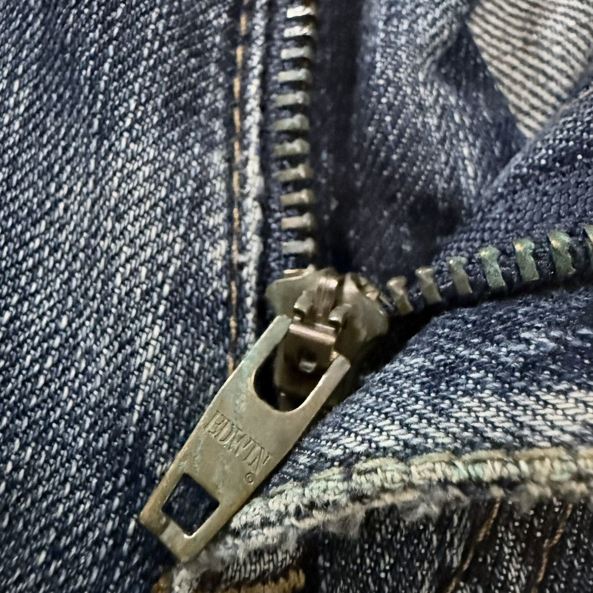 Edwin Archives Y2K Edwin 503 Faded Wash Straight Leg Denim Jeans Size US 32 / EU 48 - 15 Thumbnail