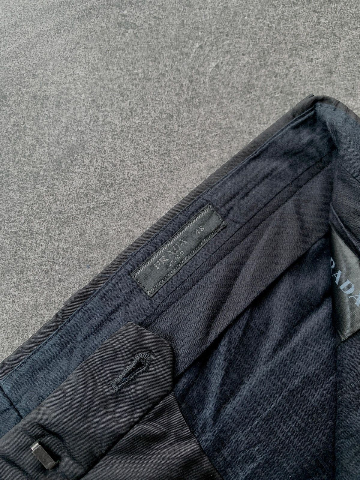 Prada FREE TAX! Garbardine Nylon Cropped Trousers Size US 32 / EU 48 - 9 Thumbnail