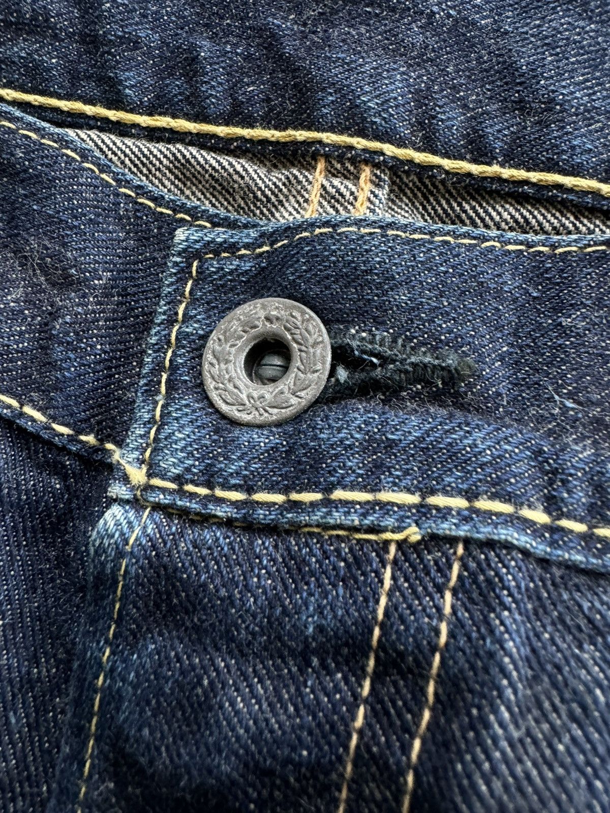 Japanese Brand Vintage Triple Square Selvedge Distressed Denim Size US 33 - 5 Thumbnail