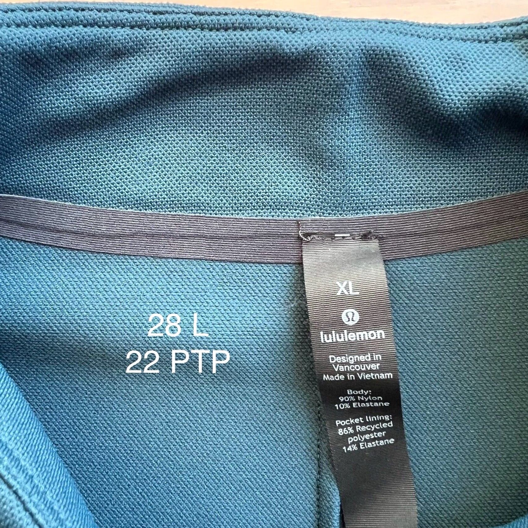 Lululemon Lululemon Division Zip Up XL Blue Pullover Jacket Men ZIP Windbreaker Activewear Modern Classic Logo Size US XL / EU 56 / 4 - 7 Thumbnail