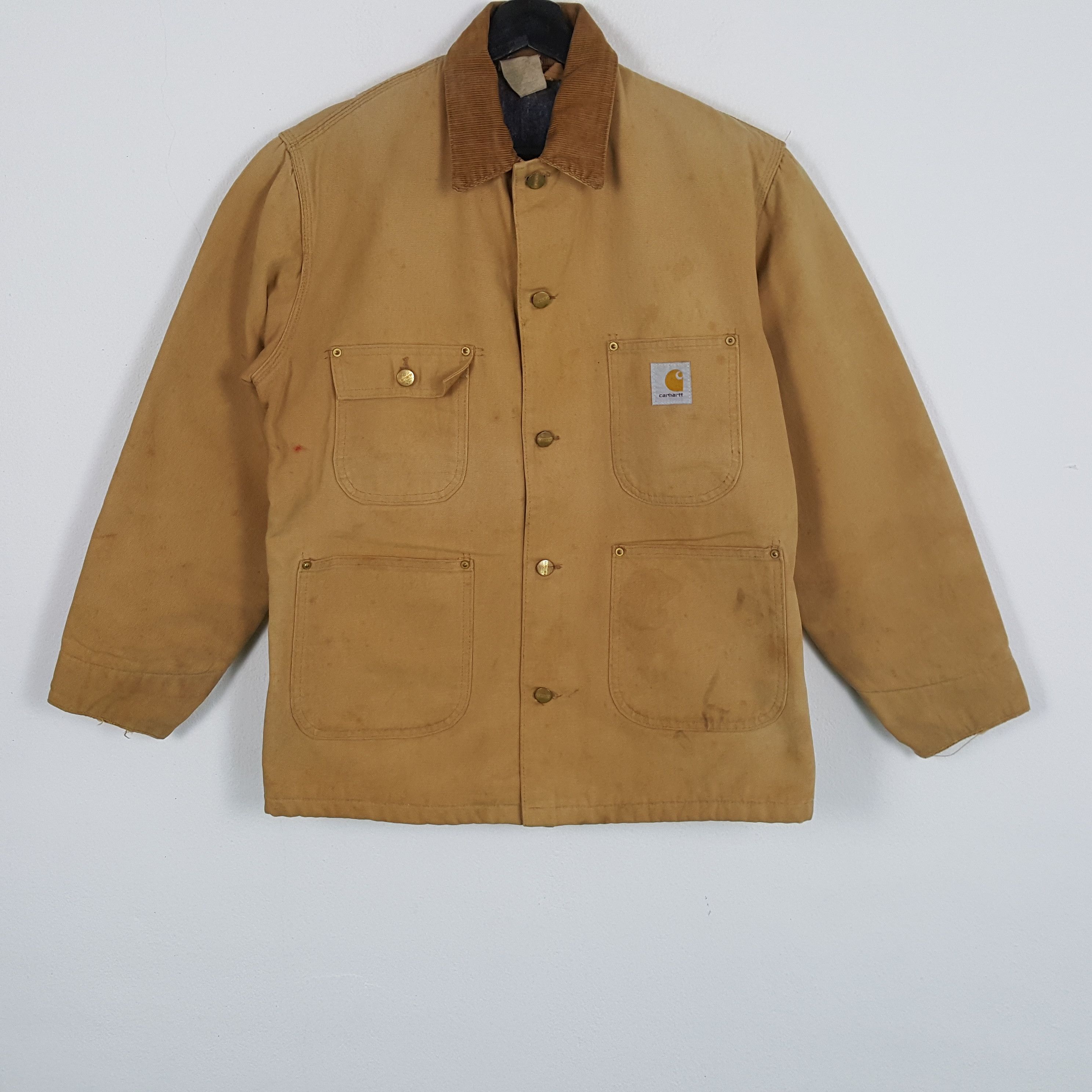 Carhartt × Vintage CARHARTT Winter Workwear Style Jacket Size US L / EU 52-54 / 3 - 1 Thumbnail