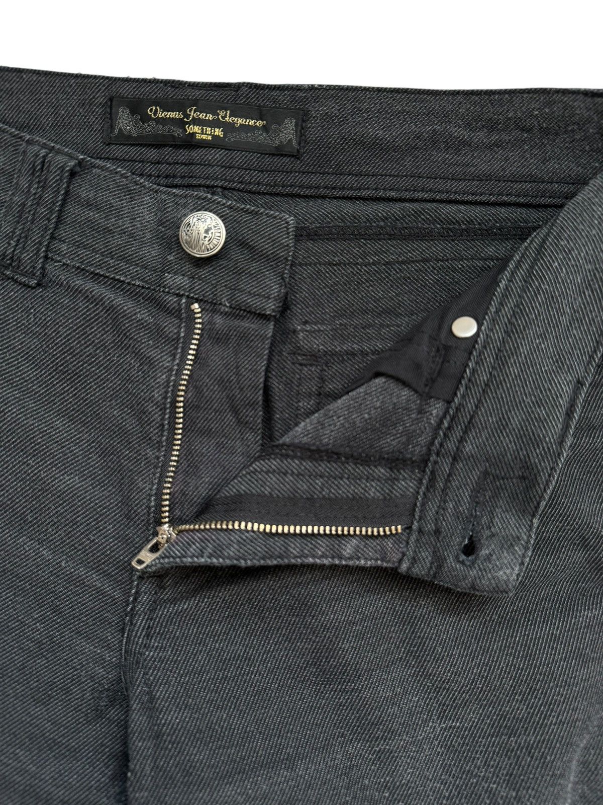 Edwin 💸LASTDROP💸 FLARED EDWIN SOMETHING VIENUS BAGGY JEANS Size 31" - 4 Thumbnail