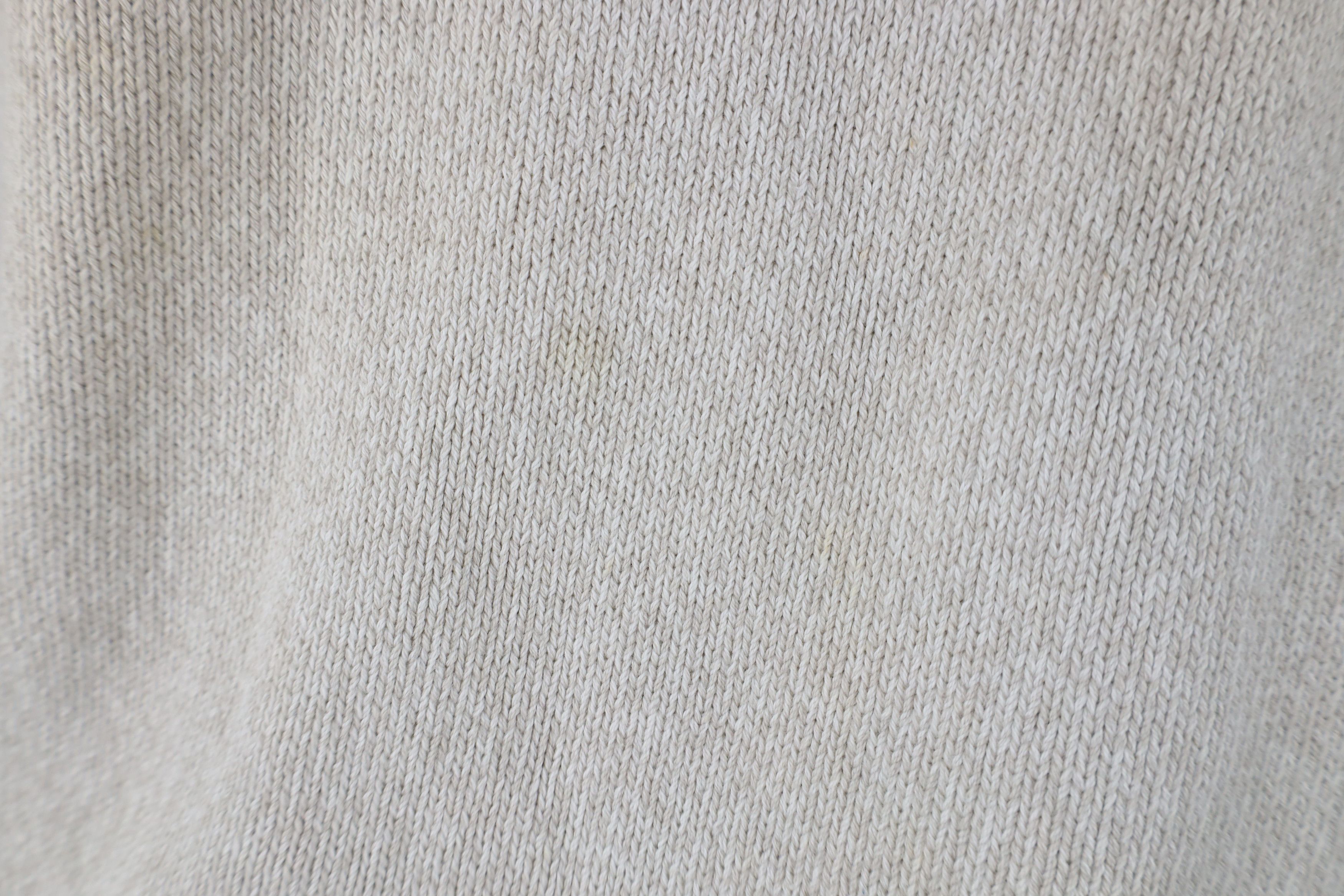 Tommy Hilfiger Vintage 90s Tommy Hilfiger Cotton Knit Sweater Vest Beige Size US XL / EU 56 / 4 - 7 Thumbnail