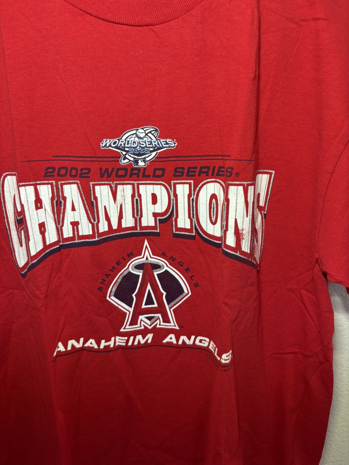Delta Vintage MLB Anaheim Angels World Series Champions shirt Sz L Size US L / EU 52-54 / 3 - 2 Thumbnail