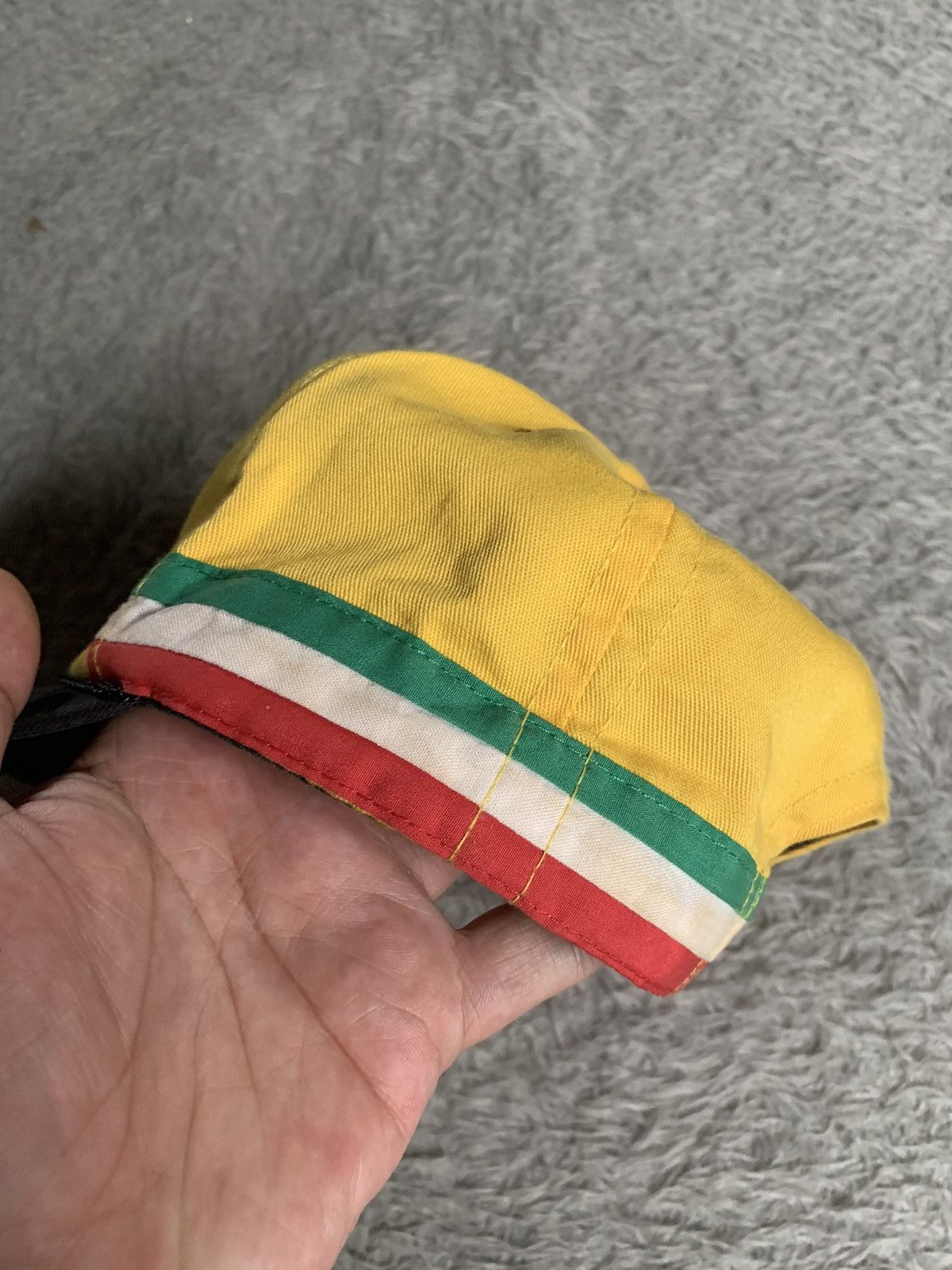 Xlarge Vintage 90s Archive Xlarge Ripoff Ferrari Logo Hat Cap Size ONE SIZE - 8 Thumbnail