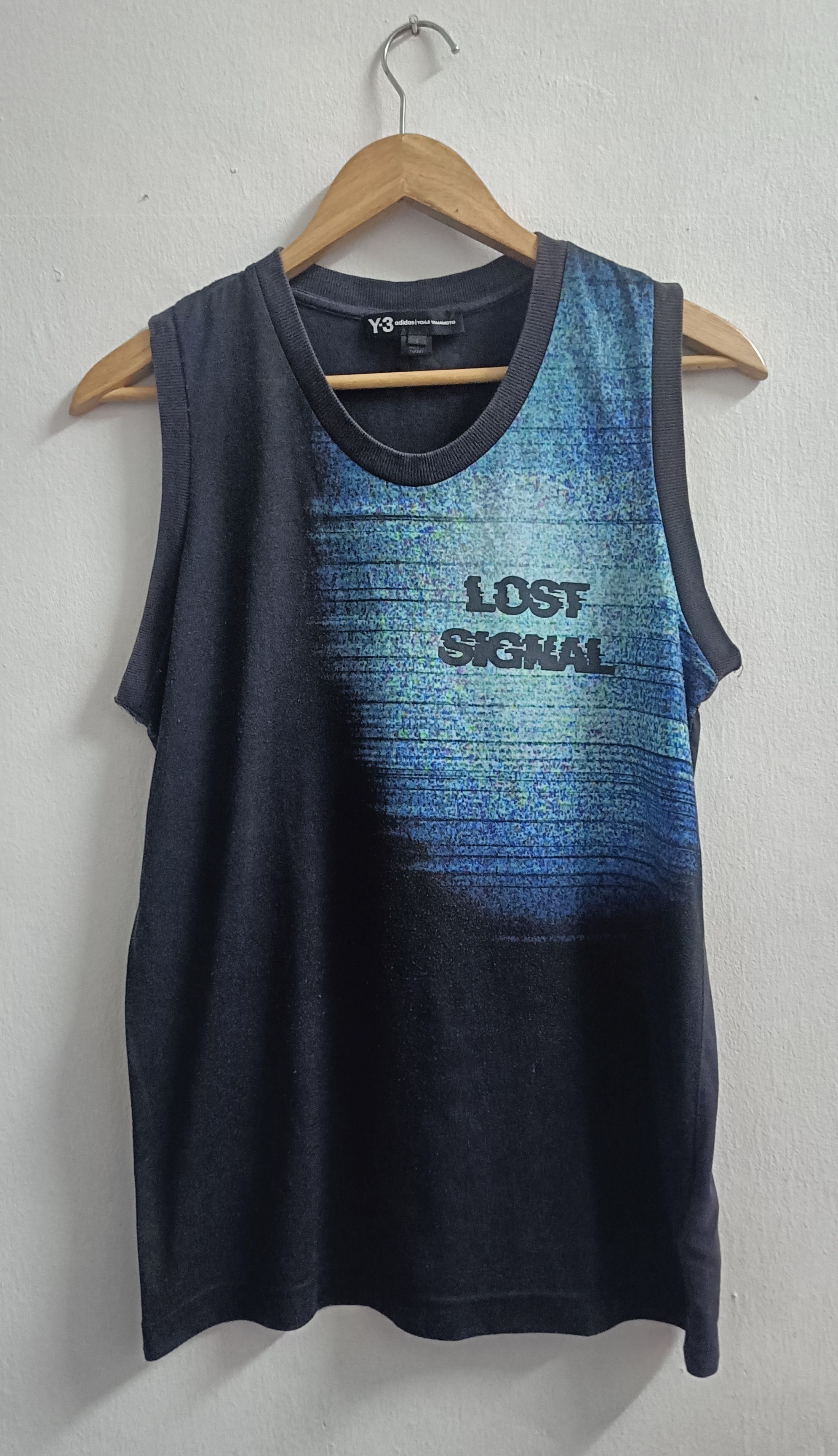 Adidas × Yohji Yamamoto 🔥🔥 Yohji Yamamoto X adidas Lost Signal Tee Size US M / EU 48-50 / 2 - 1 Thumbnail
