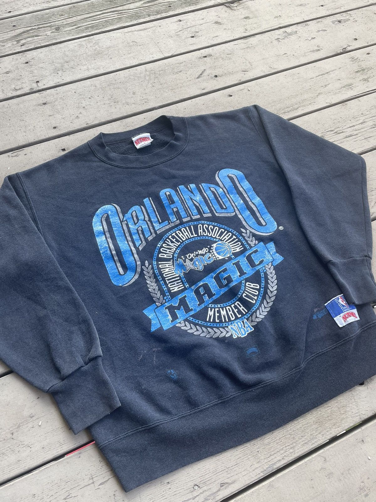NBA × Nutmeg × Vintage Vintage Orlando Magic Nutmeg Sweatshirt Size US M / EU 48-50 / 2 - 2 Thumbnail