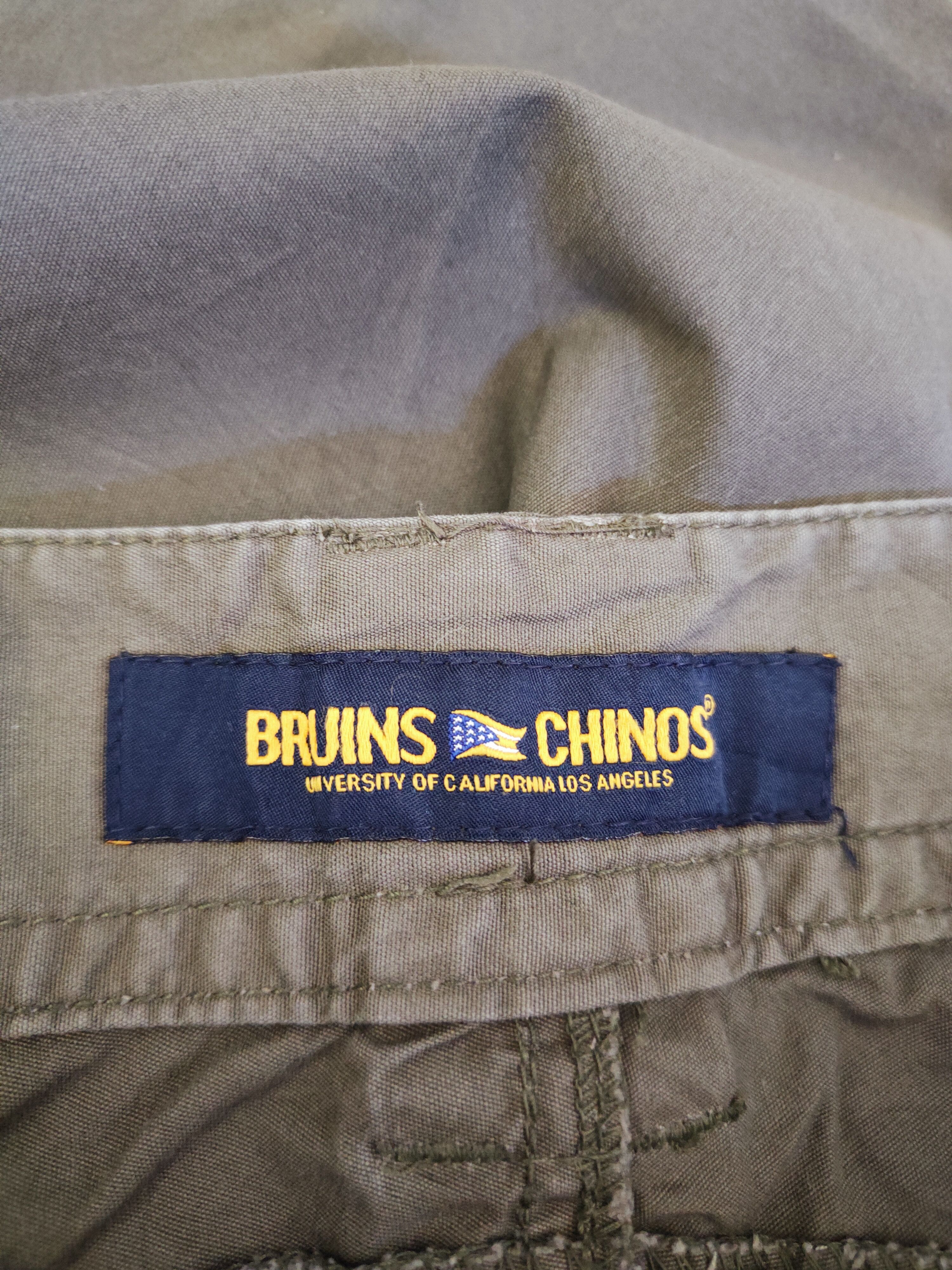 Japanese Brand D Bruins Chinos Green Multipocket Tactical Cargo Pants #W516 Size US 32 / EU 48 - 14 Thumbnail