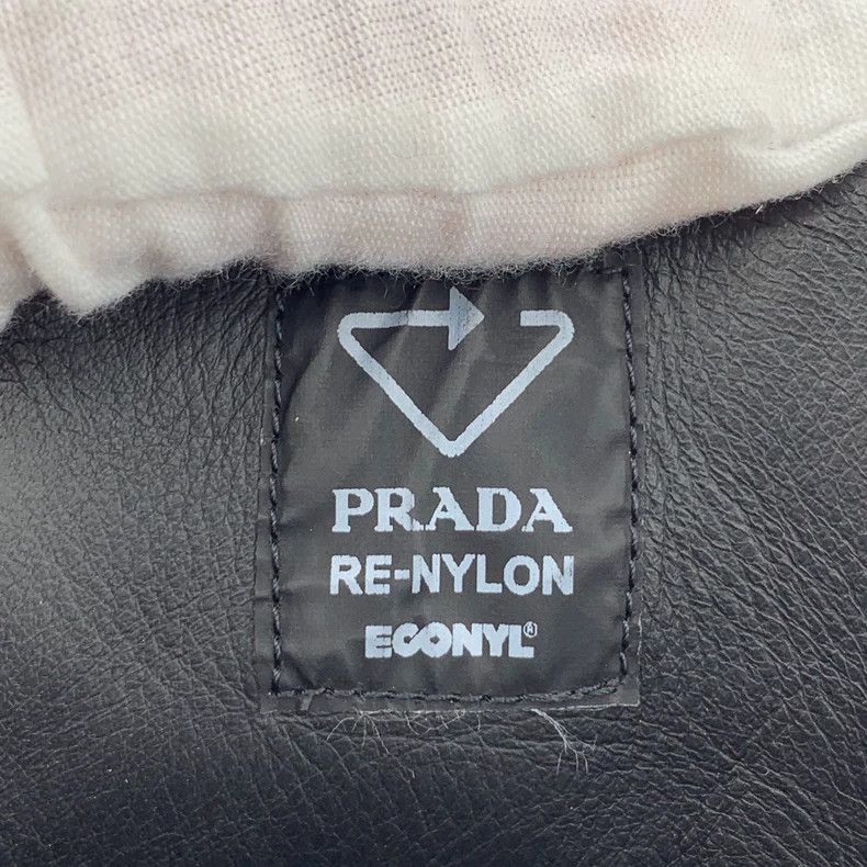 Prada Prada Black triangle pocket lacing casual flat high-top sh Size US 7 / IT 37 - 7 Thumbnail