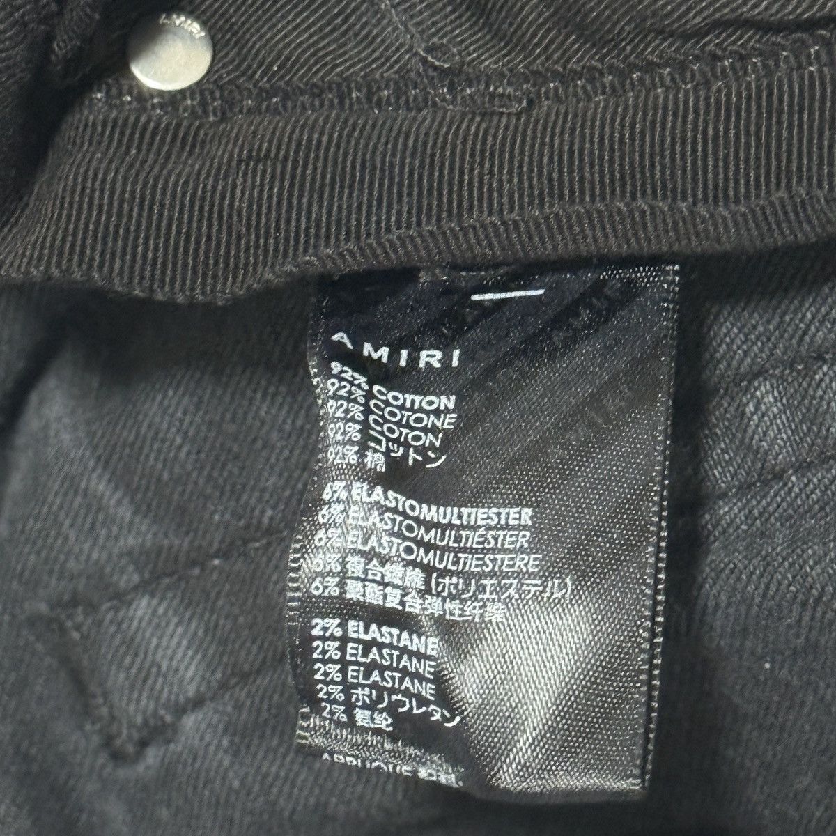 Amiri Amiri Black Crystal Jeans Size 36 Size US 36 / EU 52 - 8 Thumbnail