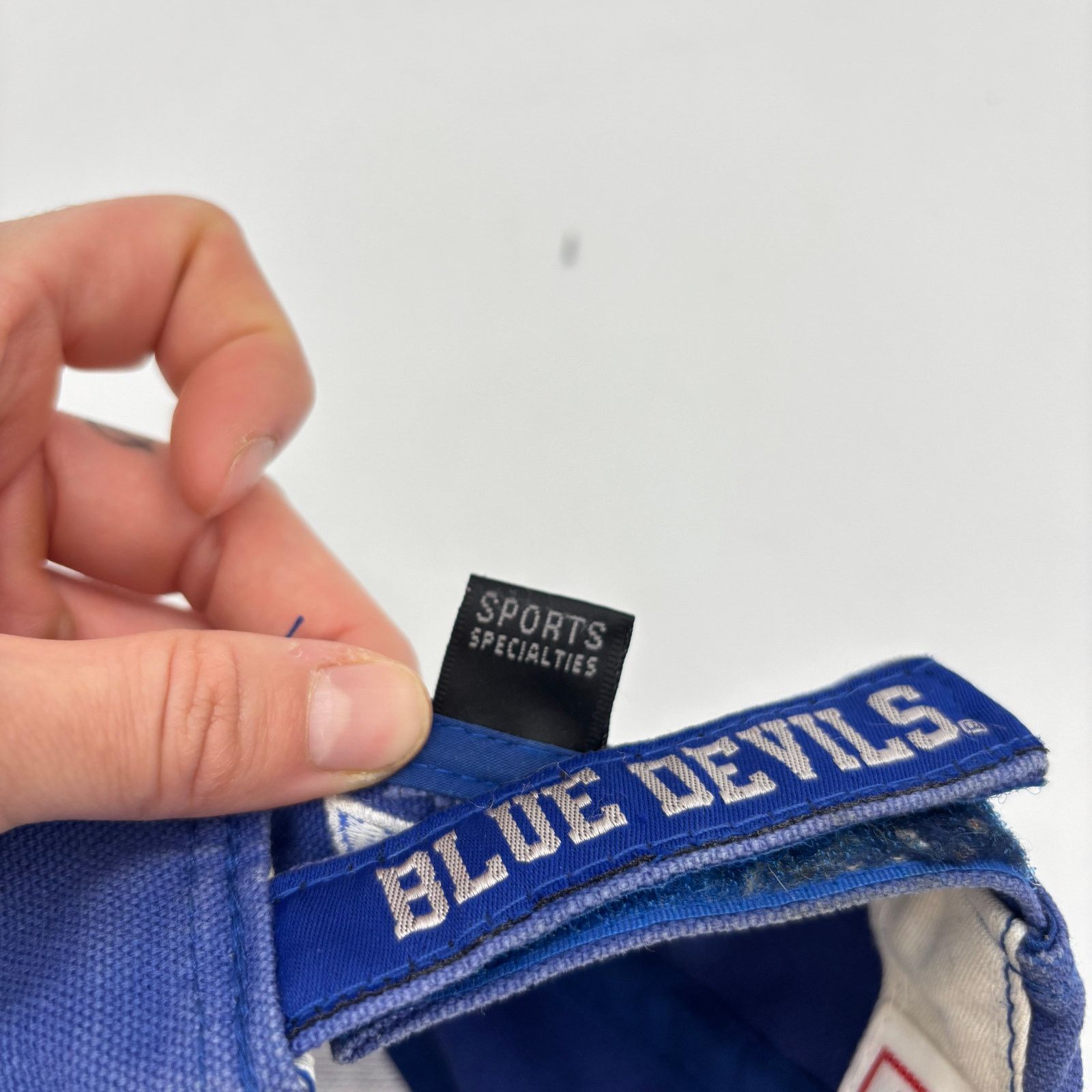 Sports Specialties 90s Sports Specialties Duke Blue Devils Strapback Hat Size ONE SIZE - 13 Thumbnail