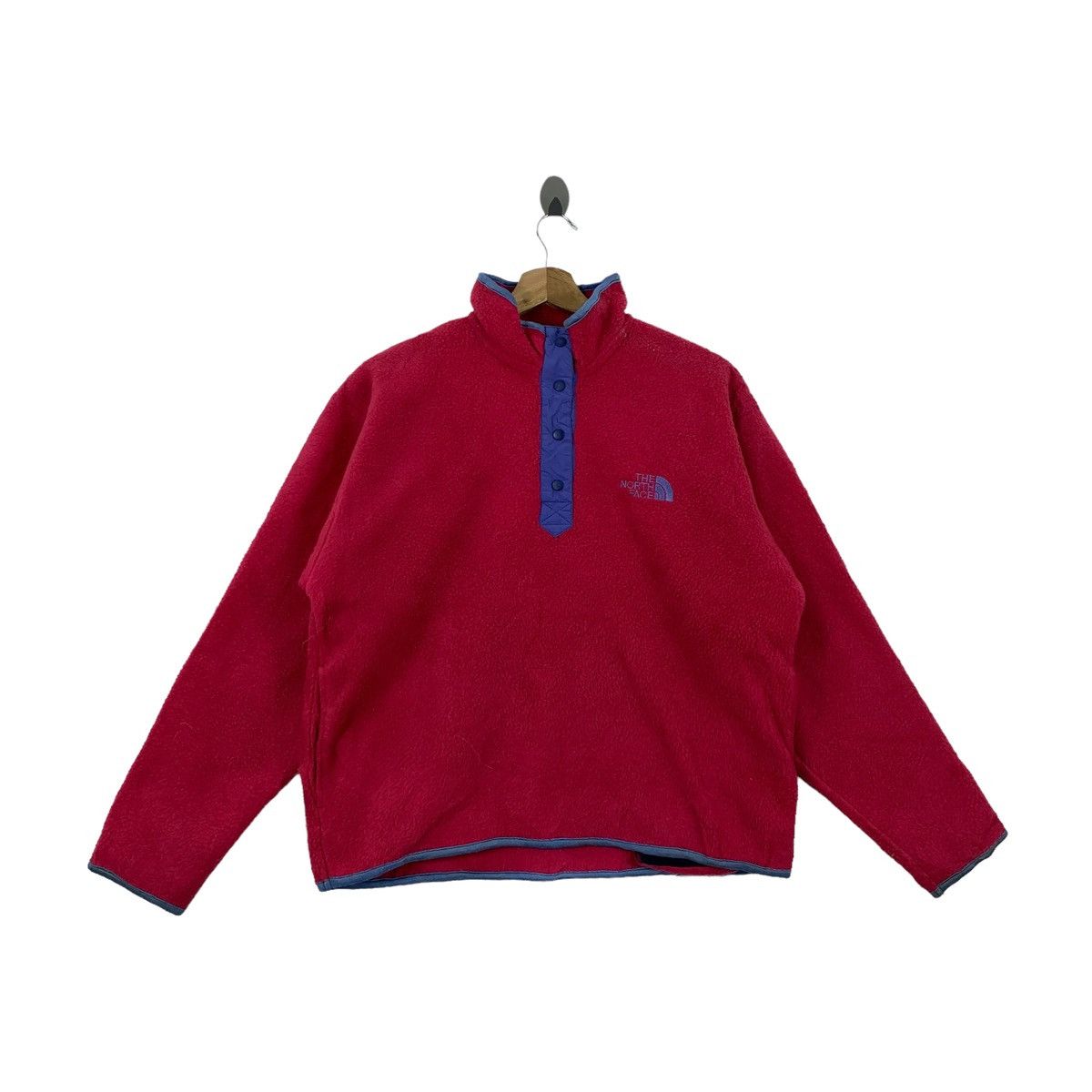 The North Face THE NORTH FACE Outdoor Sports Fleece Half Button Sweatshirt Size L / US 10 / IT 46 - 3 Thumbnail