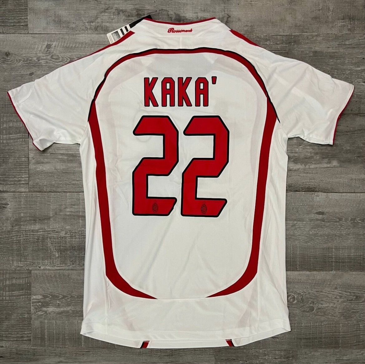 Adidas AC Milan 2006-07 Kaka #22 Away Jersey Milan Jersey Size US XXL / EU 58 / 5 - 1 Thumbnail