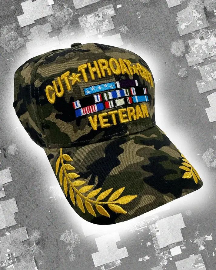 STAFF WORKFORCE CUT THROAT CITY VETERAN HAT Size ONE SIZE - 1 Preview