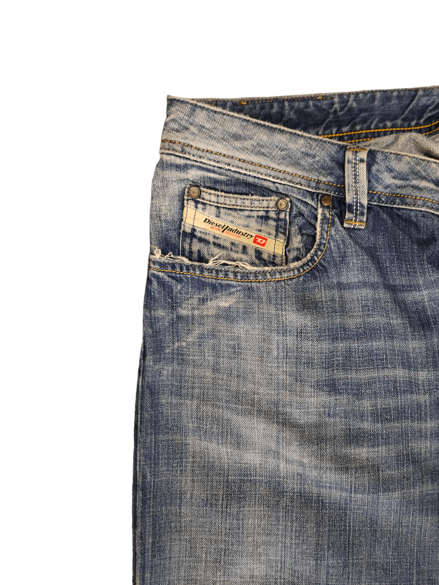 Diesel Baggy Jeans Diesel "Levan" D Logo Wide Leg Denim Y2k Jnco Size US 36 / EU 52 - 10 Thumbnail