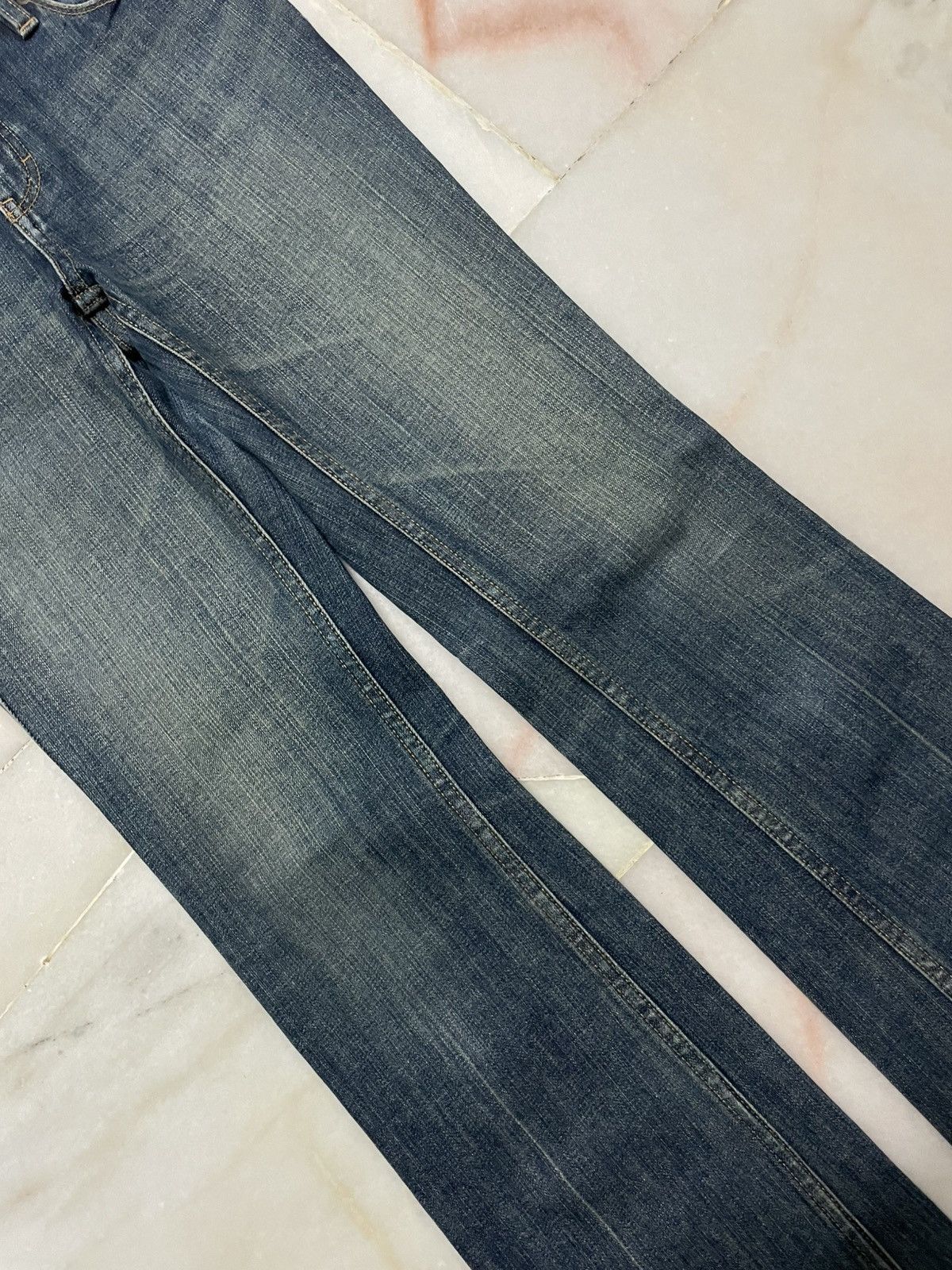 Vintage 💥Flared💥Vintage 90’S Ralph Lauren Mud-Wash Bootcut Classic Size 28" / US 6 / IT 42 - 3 Thumbnail