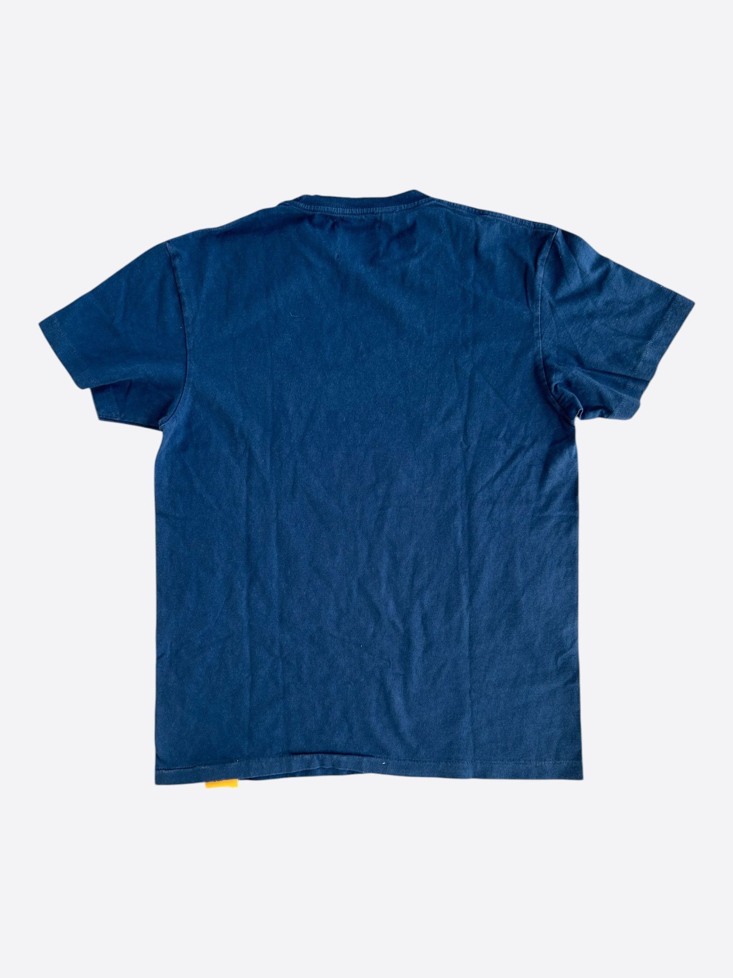 Gallery Dept. Gallery Dept Navy & Yellow Art Dept T-Shirt Size US S / EU 44-46 / 1 - 2 Thumbnail
