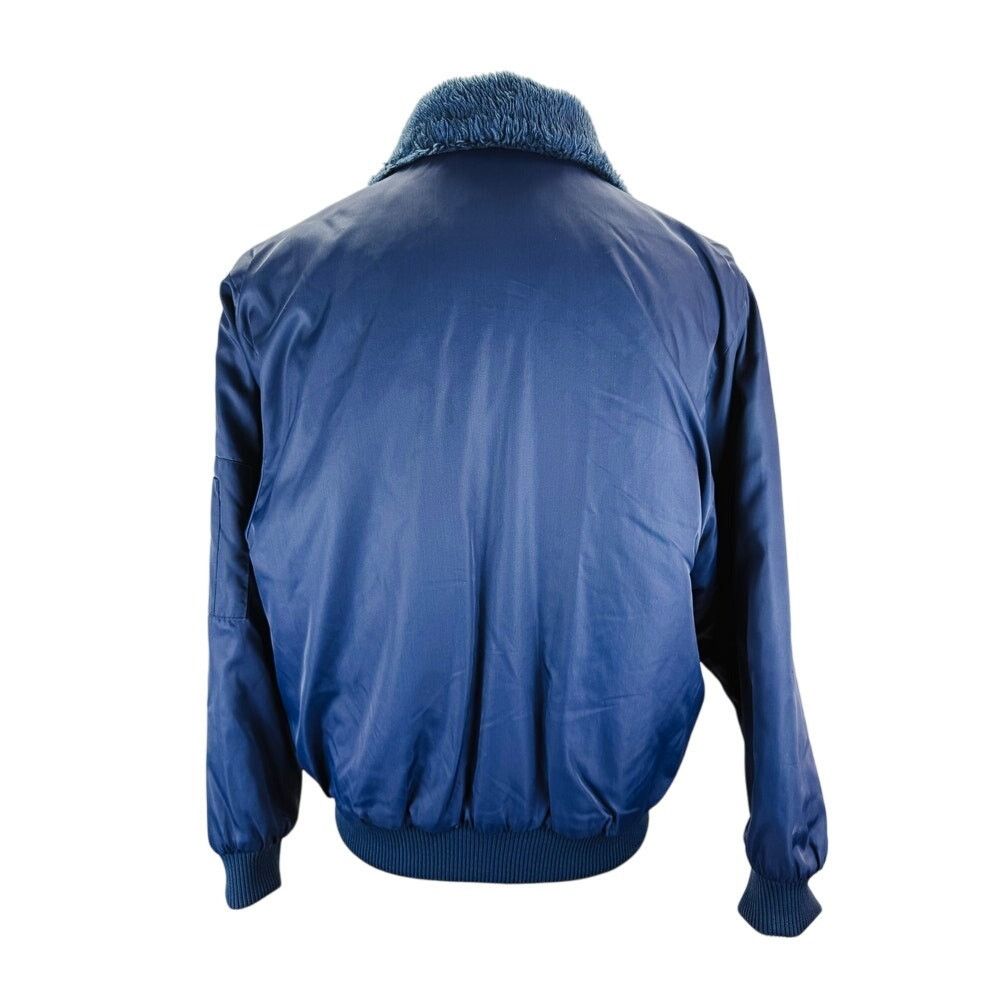 Vintage Vintage Blair Bomber Jacket Mens L Blue 70s Faux Shearling Size US L / EU 52-54 / 3 - 8 Thumbnail