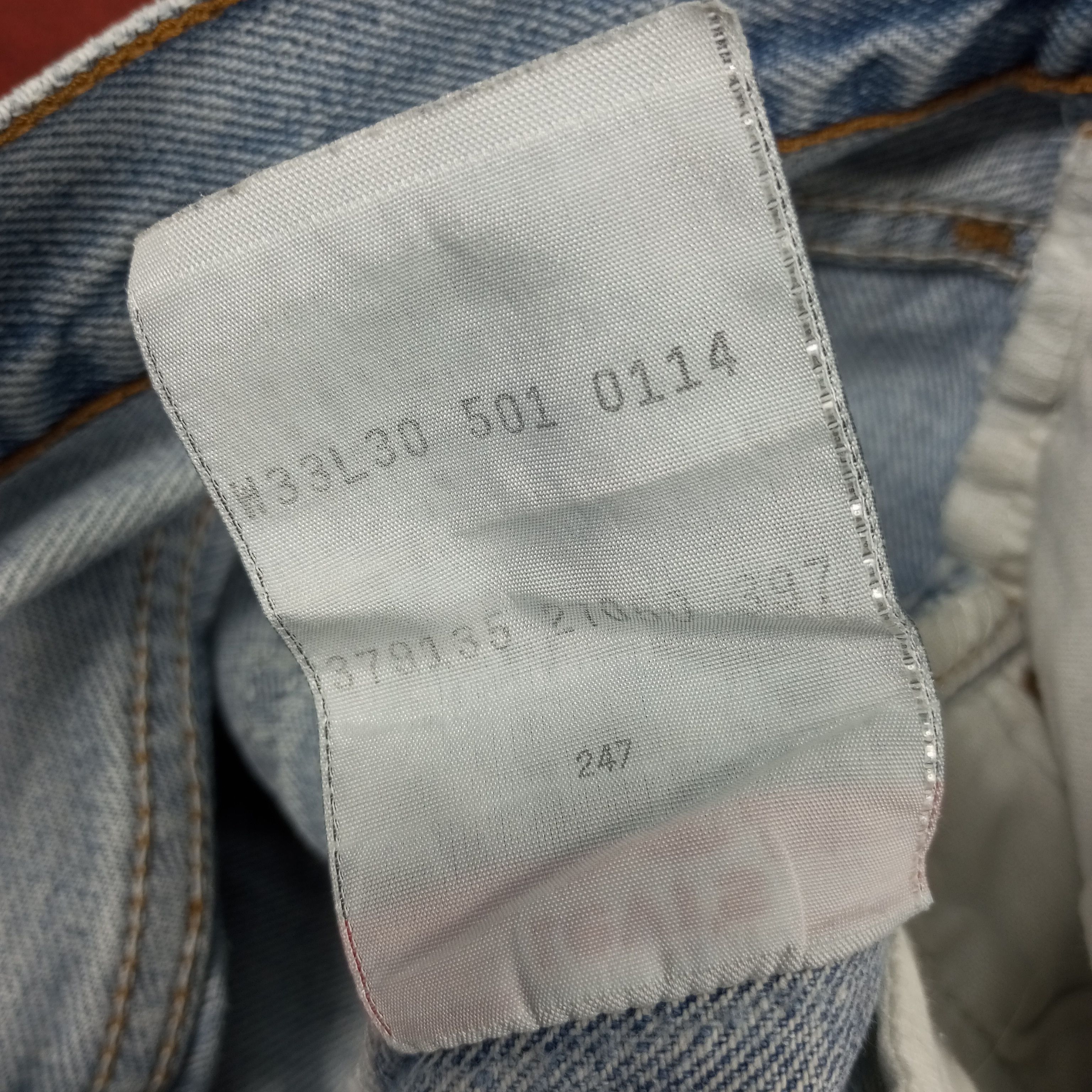 Levi's × Vintage Levis 501 Fashion Streetwear Style Distressed Jeans Size US 30 / EU 46 - 14 Thumbnail