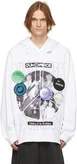 Raf Simons Raf Simons SS2021 'Sun Dance' Distresses Hoodie OVERSIZED Size US S / EU 44-46 / 1 - 1 Thumbnail
