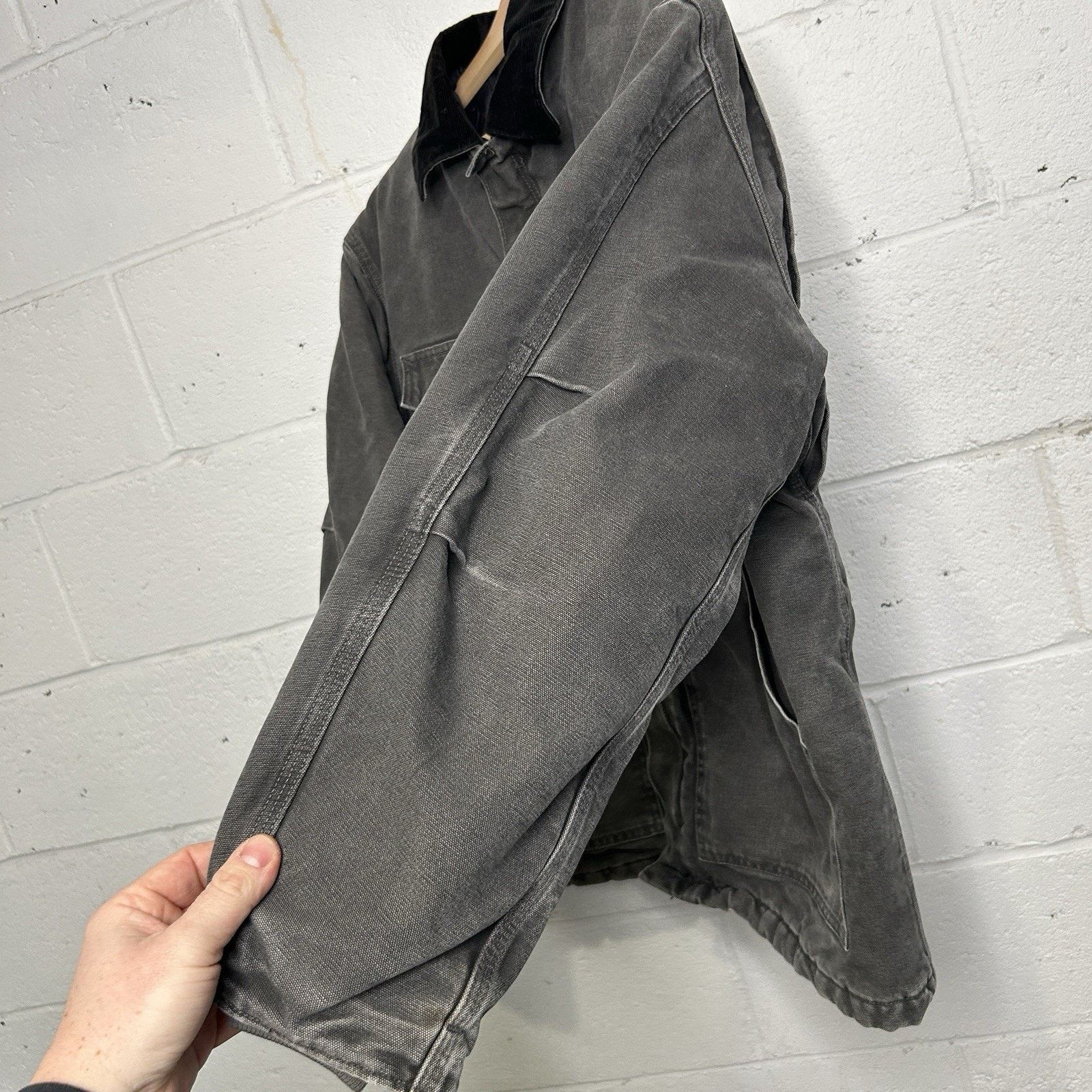 Carhartt Vintage Carhartt Quilted Artic Jacket “Gravel Grey” C26 GVL Size US M / EU 48-50 / 2 - 9 Thumbnail
