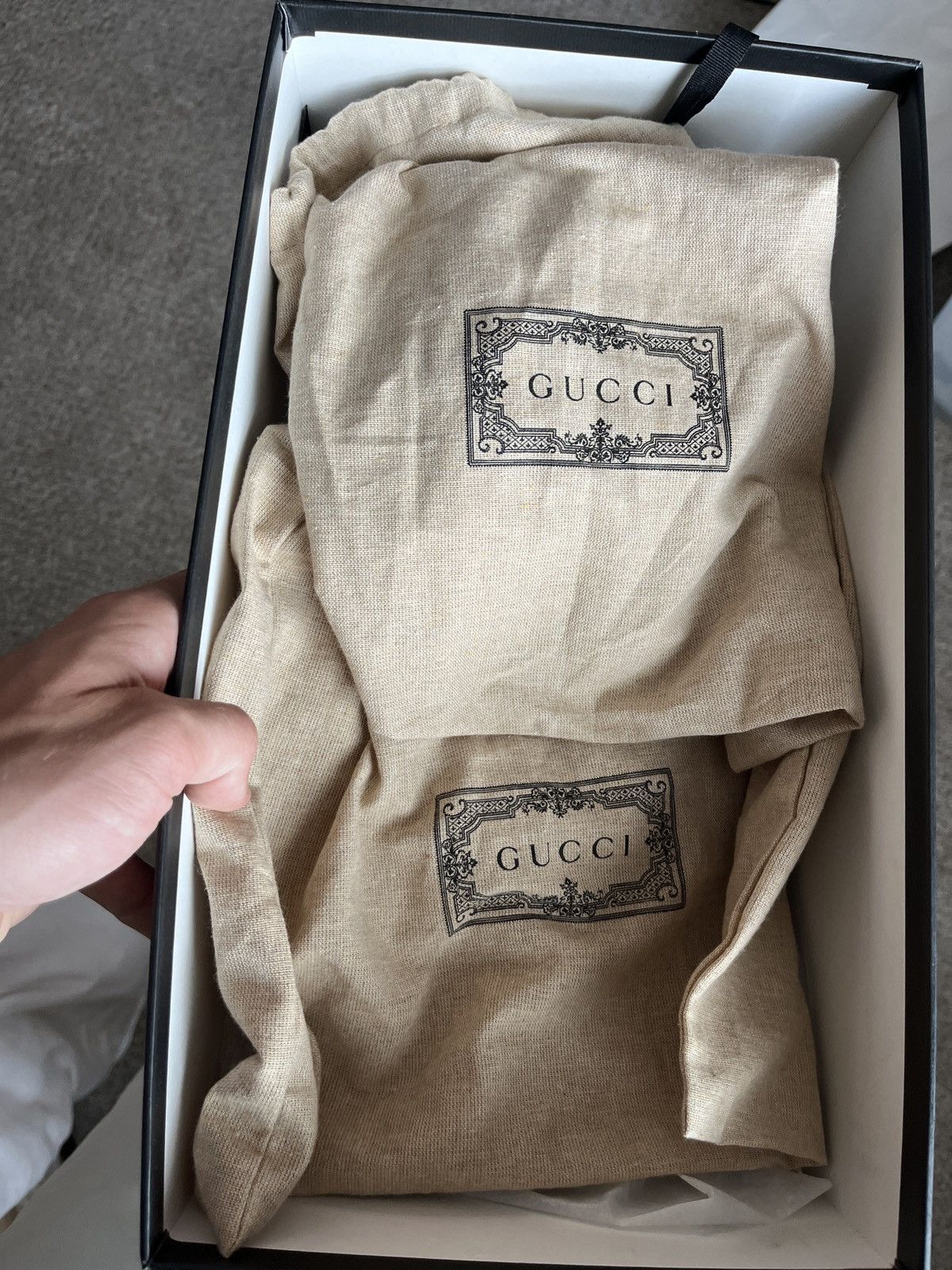 Gucci Gucci distressed sneaker gg Size US 10 / EU 43 - 11 Thumbnail