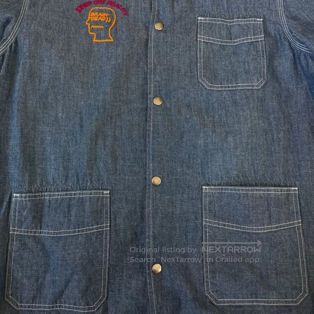 Brain Dead Brain Dead Embroidered Coach Jacket. Size US M / EU 48-50 / 2 - 3 Thumbnail