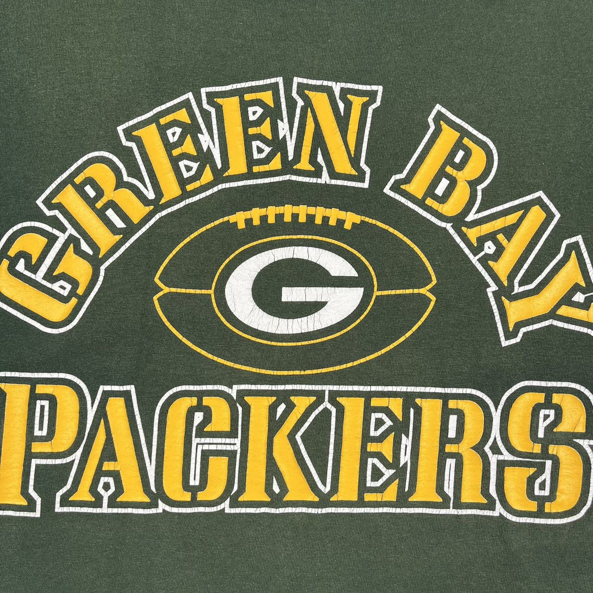 NFL Vintage Green Bay Packers NFL faded Made in USA tee 90’s Size US XL / EU 56 / 4 - 8 Thumbnail
