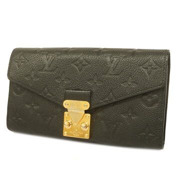 Louis Vuitton Monogram Implant Portefeuille Bifold Long Wallet