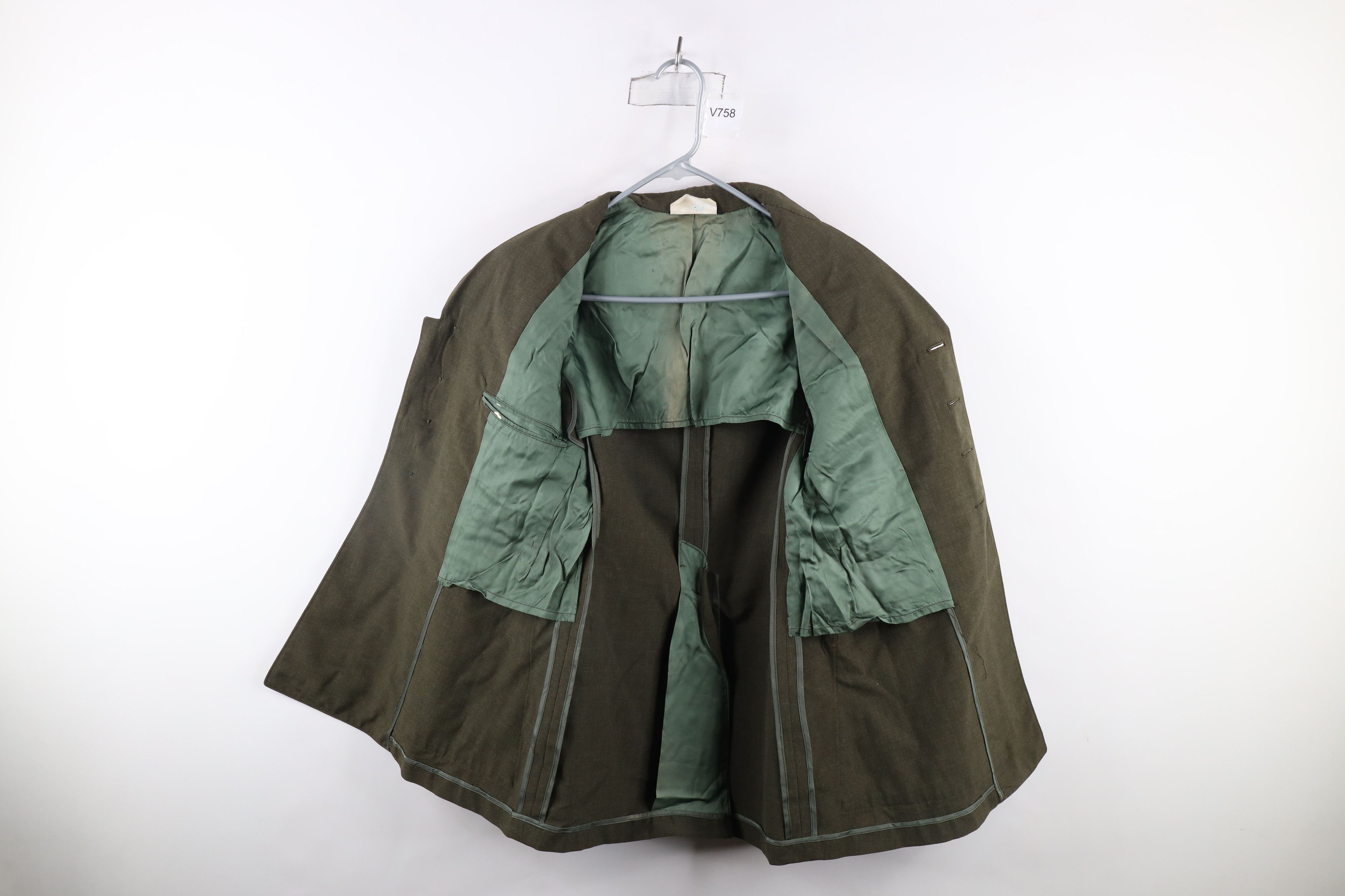 Vintage Vintage 70s Vietnam War Military Coat Jacket Green USA Size US S / EU 44-46 / 1 - 11 Thumbnail