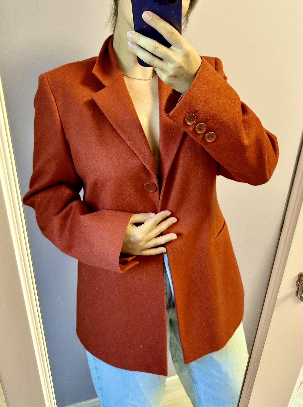 Gianfranco Ferre × Vintage jacket Gianfranko Ferre Size S / US 4 / IT 40 - 6 Thumbnail