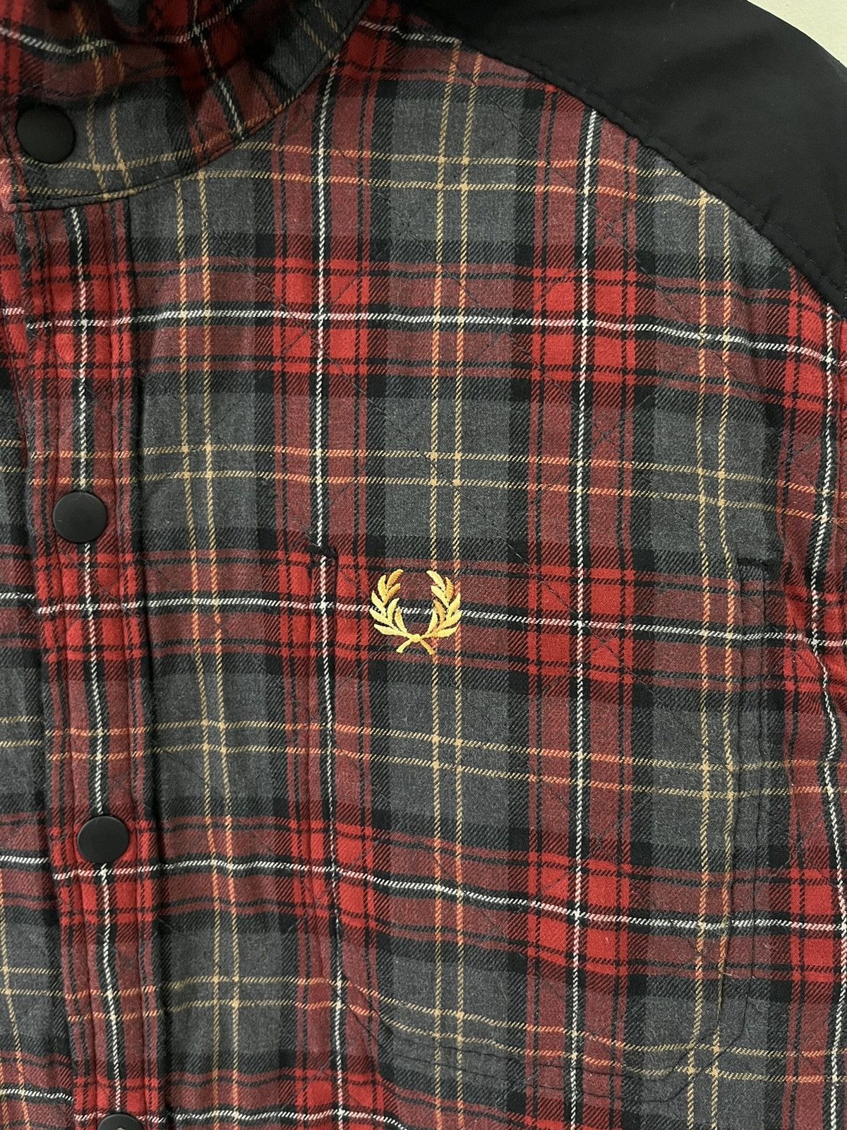 Fred Perry Vintage Fred Perry Hooded Jacket Size US S / EU 44-46 / 1 - 7 Thumbnail