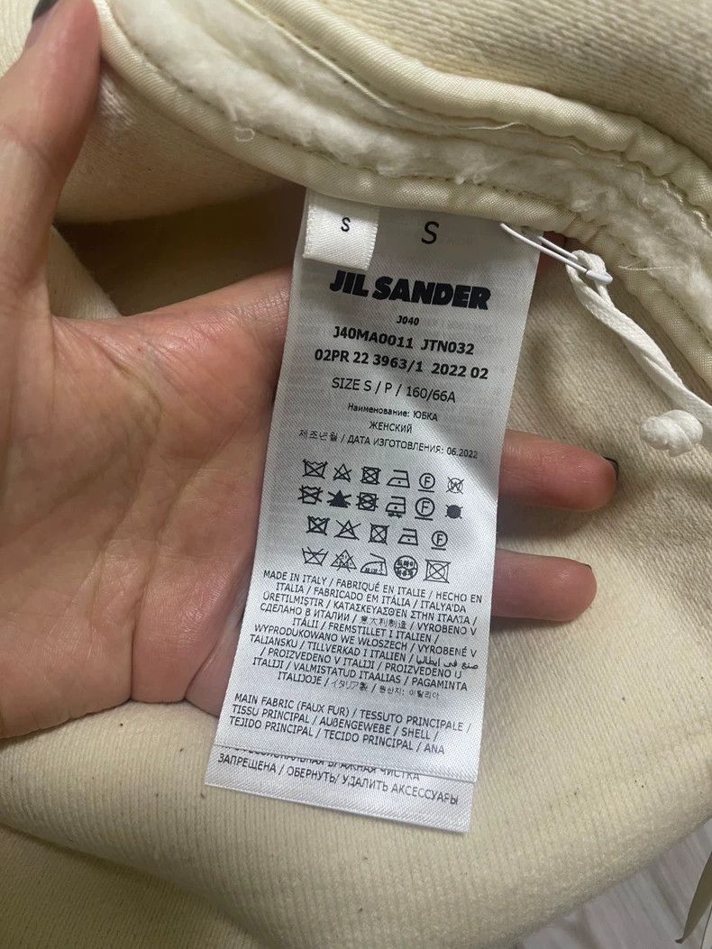 Jil Sander Jil Sander Lamb wool midi skirt Size S / US 4 / IT 40 - 7 Thumbnail