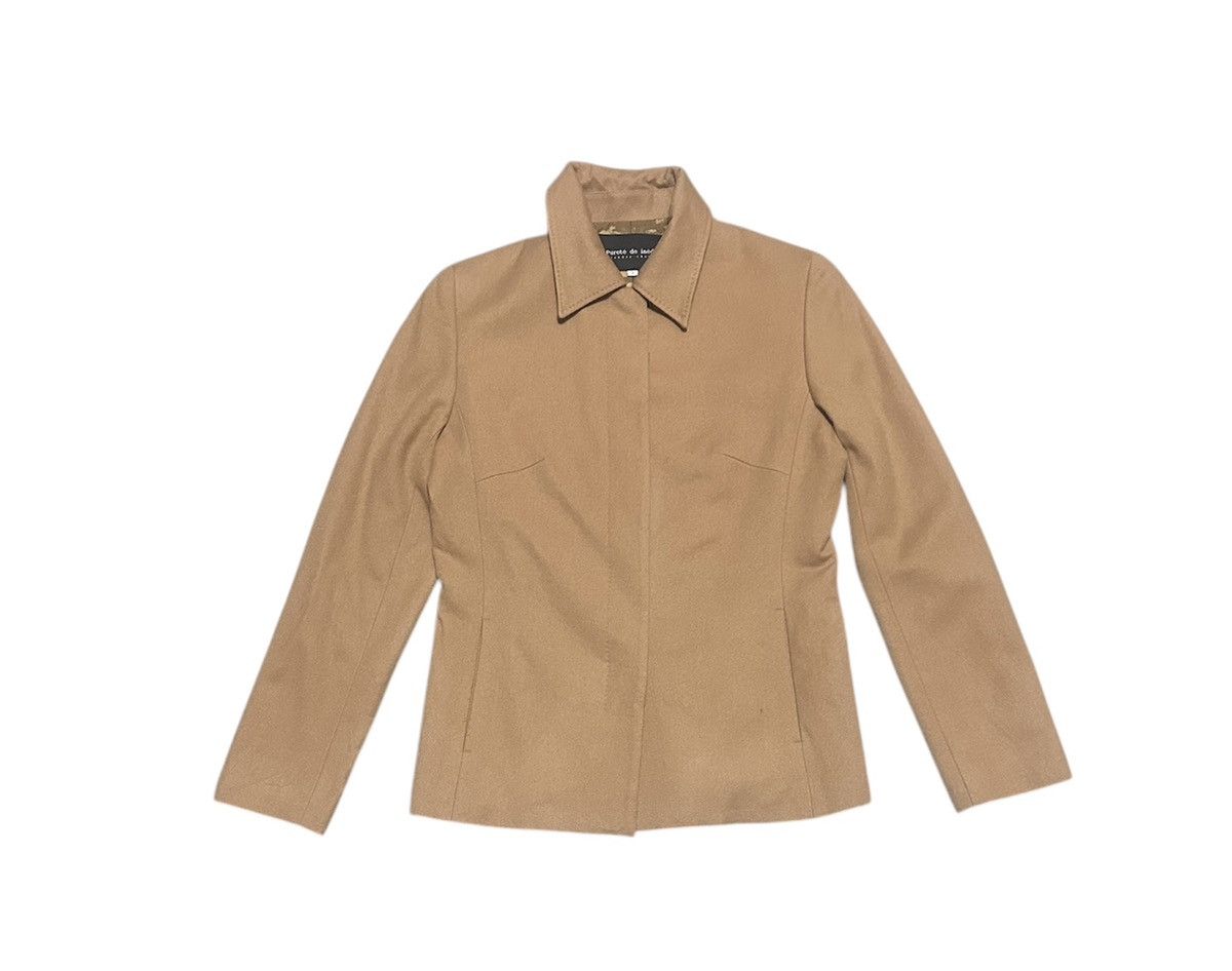Yohji Yamamoto Yohji Yamamoto By Purete De Ined Fiandre Choix Wool Jacket Size XS / US 0-2 / IT 36-38 - 1 Thumbnail