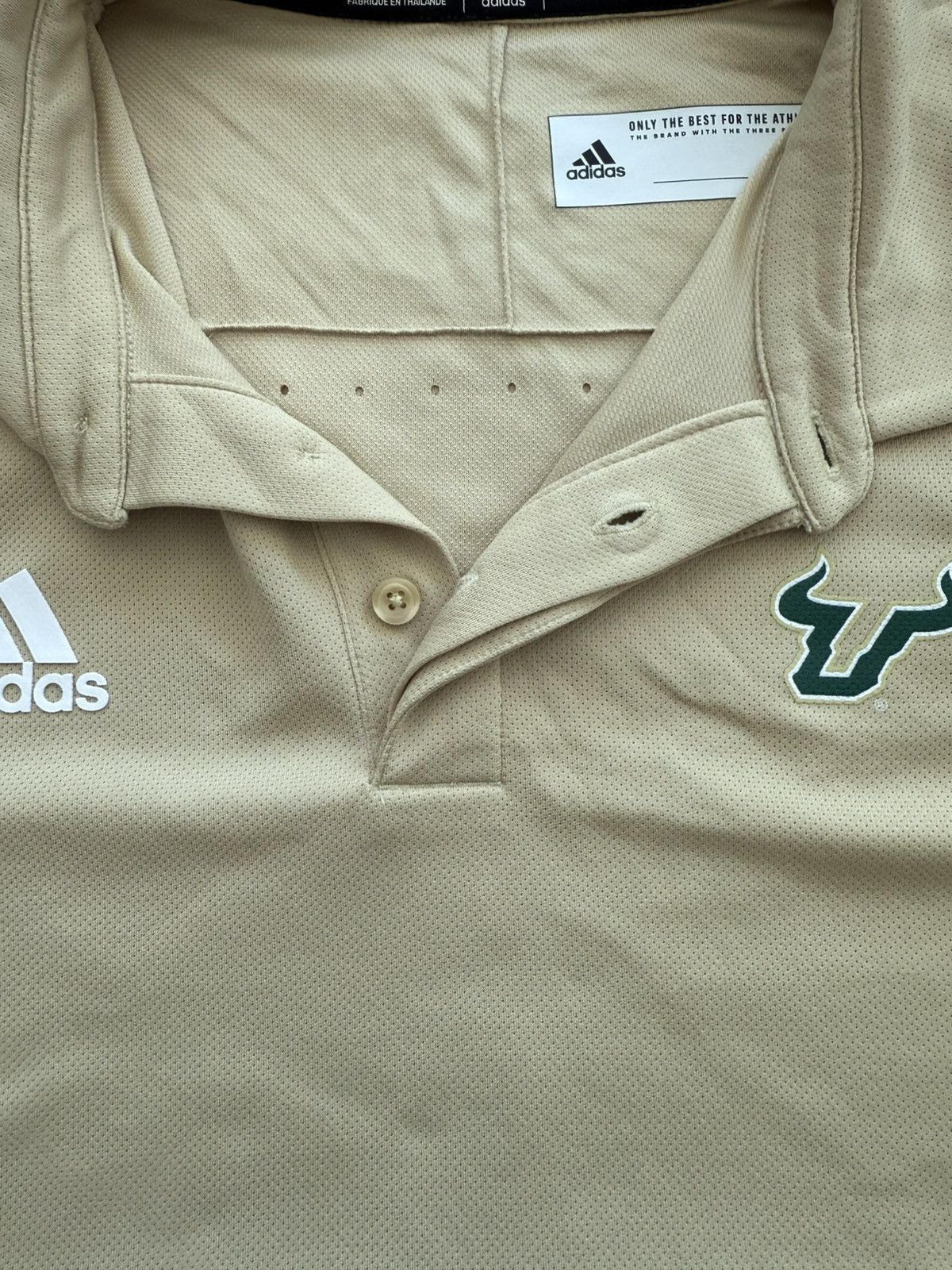 Adidas University of South Florida Bulls Lightweight Sport Polo Size US XL / EU 56 / 4 - 6 Thumbnail