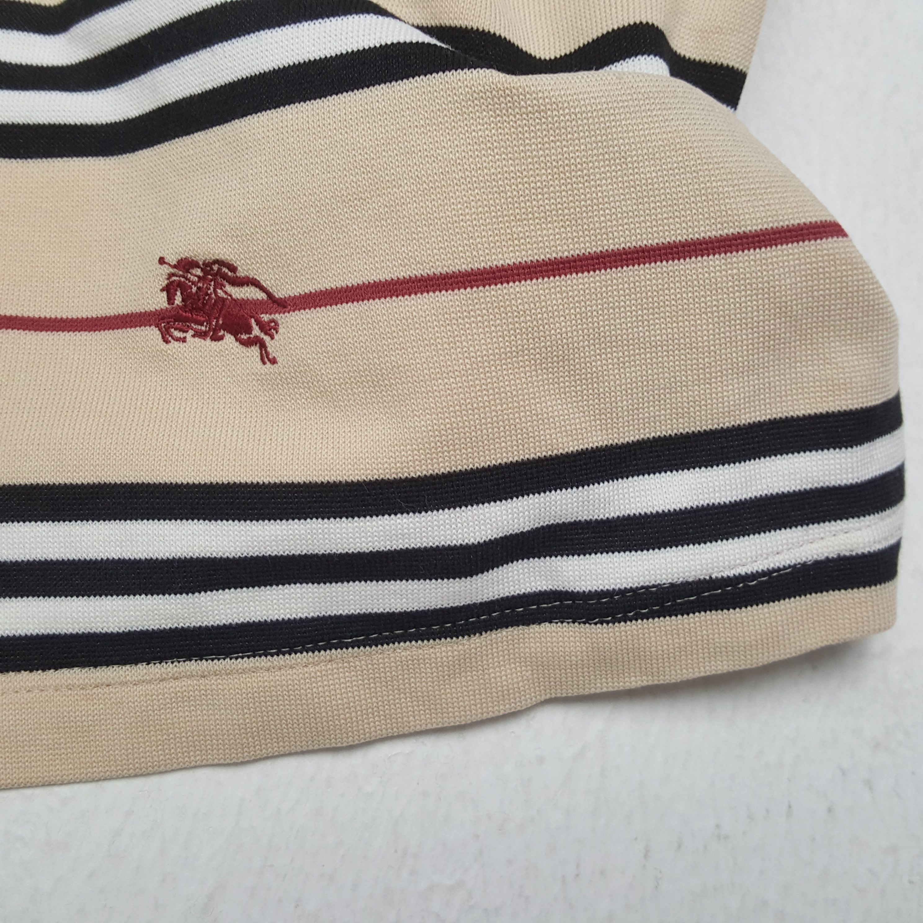 Burberry × Vintage BURBERRY LONDON Fashion Design Style Tshirt Size M / US 6-8 / IT 42-44 - 7 Thumbnail