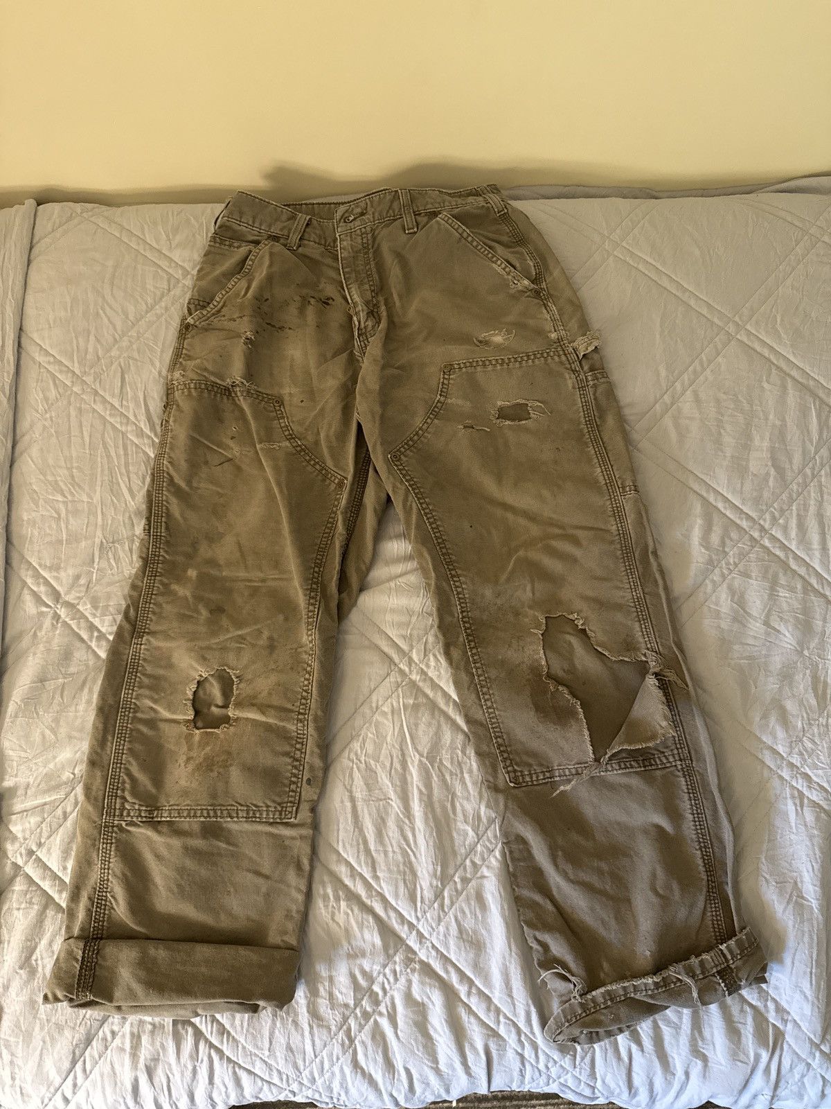 Carhartt Vintage Carhartt Double Knee Pants Size US 30 / EU 46 - 1 Thumbnail