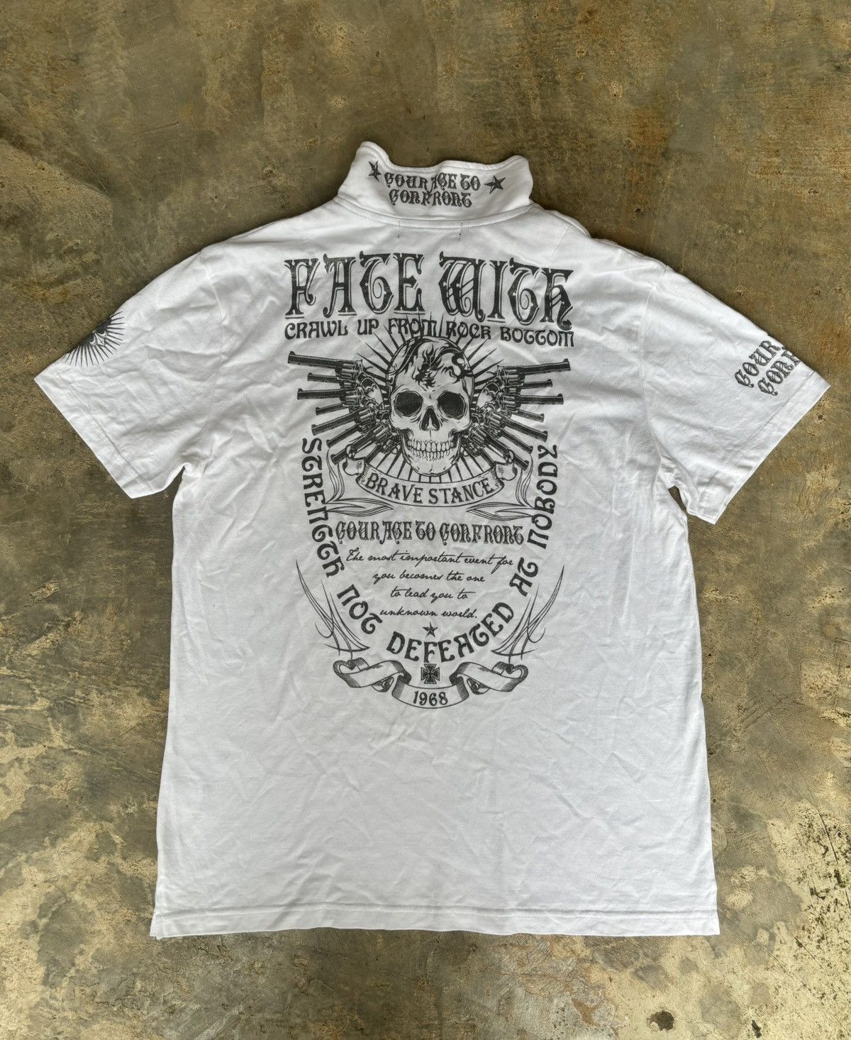 Hysteric Glamour Y2k Ewoyal Skull Ifsixwasnine Punk Style Zip Tshirt Size US L / EU 52-54 / 3 - 2 Thumbnail