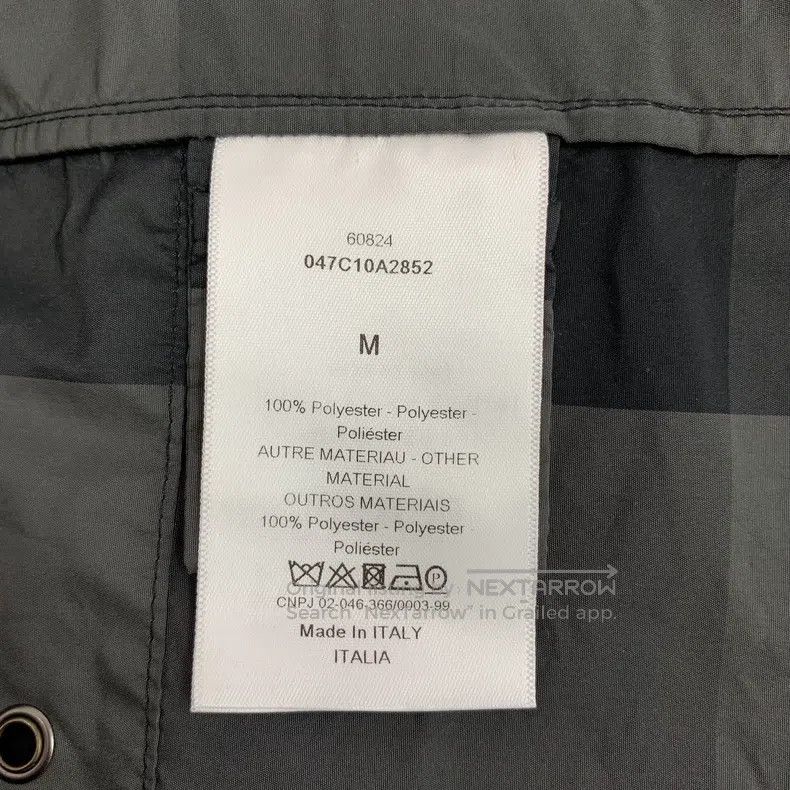 Dior Dior Colour block plaid bee embroidery hooded half-zipper Size M / US 6-8 / IT 42-44 - 8 Thumbnail