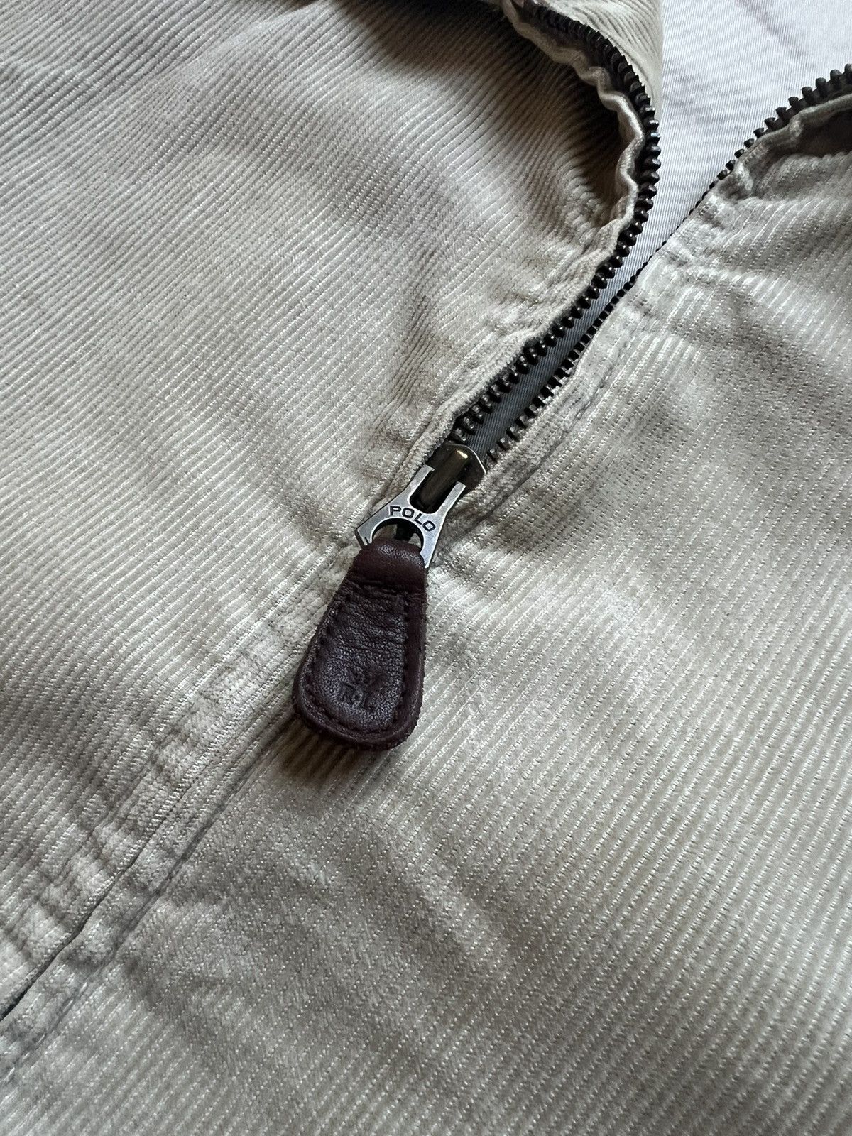Rare Polo Ralph Lauren Vintage Corduroy Bomber Jacket Size:L