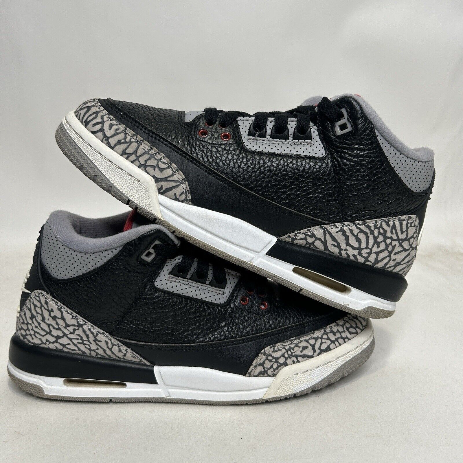 Nike Nike Shoes Air Jordan Retro 3 BG “Black Cement” 2018 Size US 8.5 / IT 38.5 - 1 Thumbnail