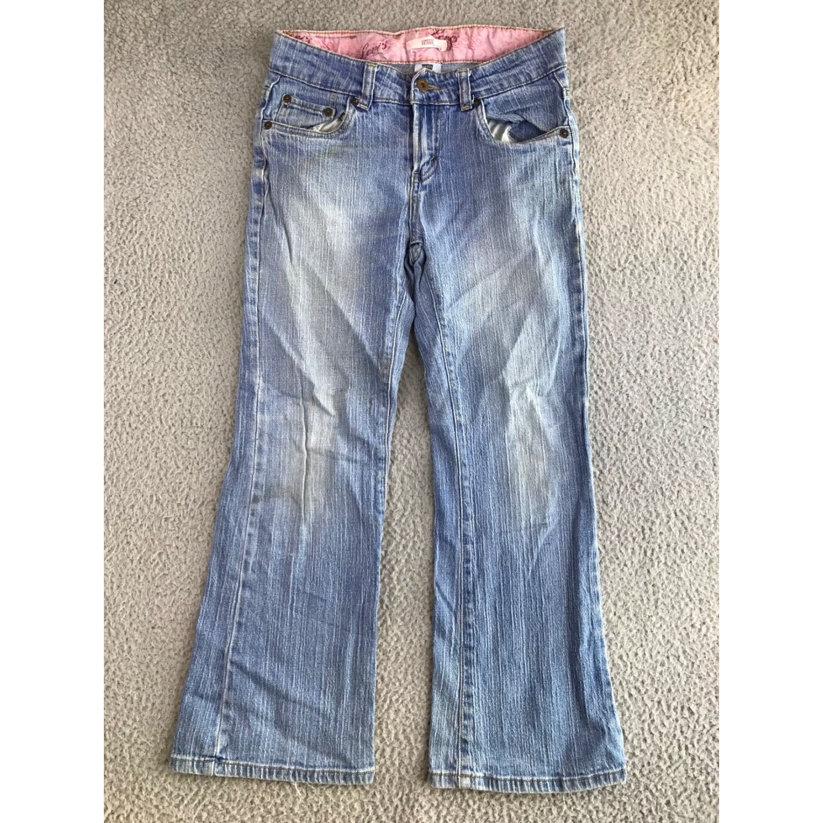 Levi's Levi's 517 Jeans Juniors 12.5 Blue Denim Flare Low Rise Pockets Logo Stretch Jeans | Levi's 500 Series Size 34" / US 12 / IT 48 - 5 Thumbnail