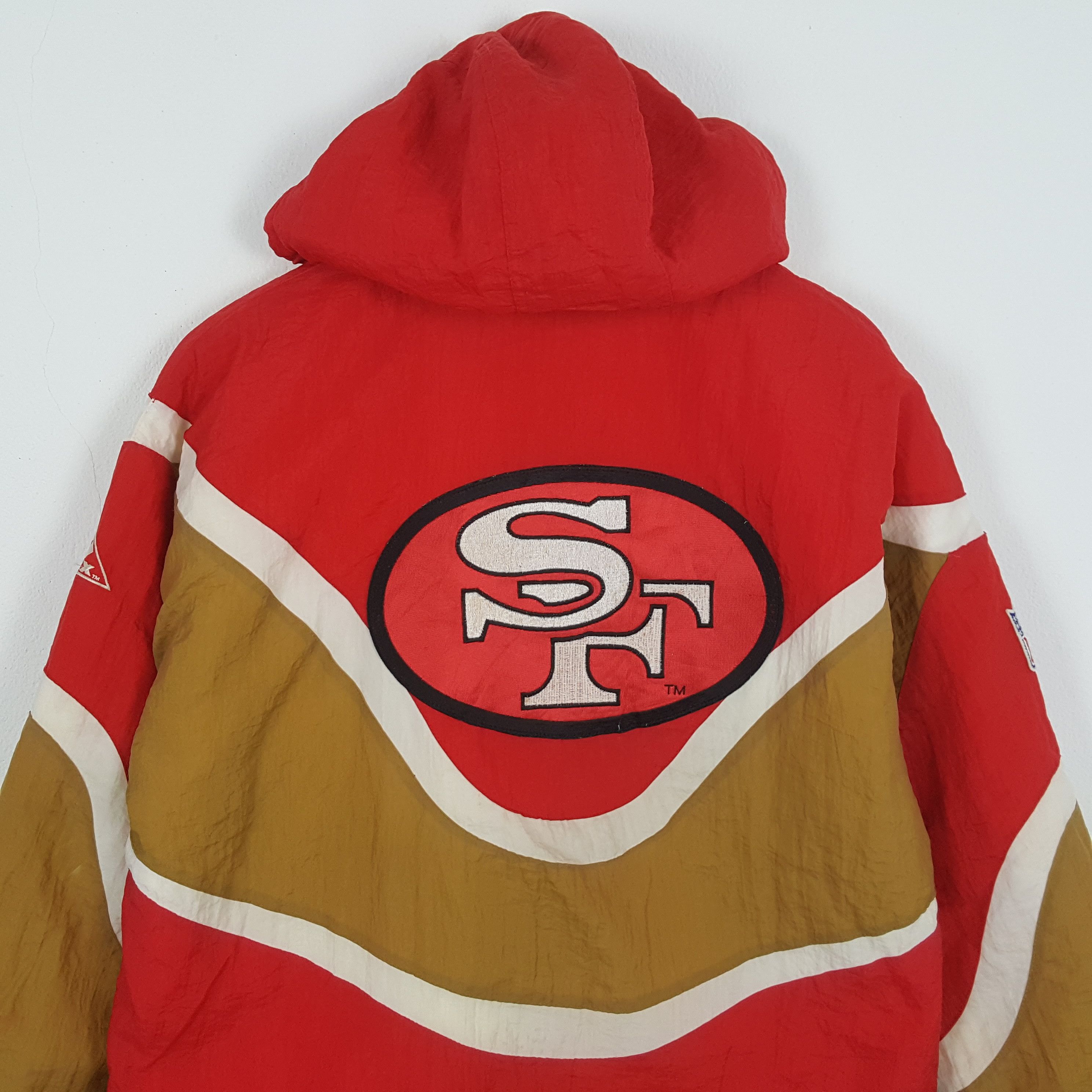 NFL × Vintage NFL SAN FRANCISCO 49ERS American Football Team Jacket Size US XXL / EU 58 / 5 - 2 Thumbnail