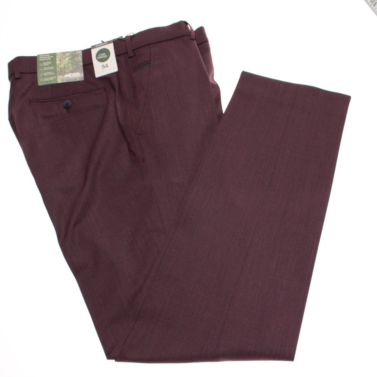 Other Meyer New with tags Dress Pants Size 38 US In Purple Size US 38 / EU 54 - 2 Thumbnail