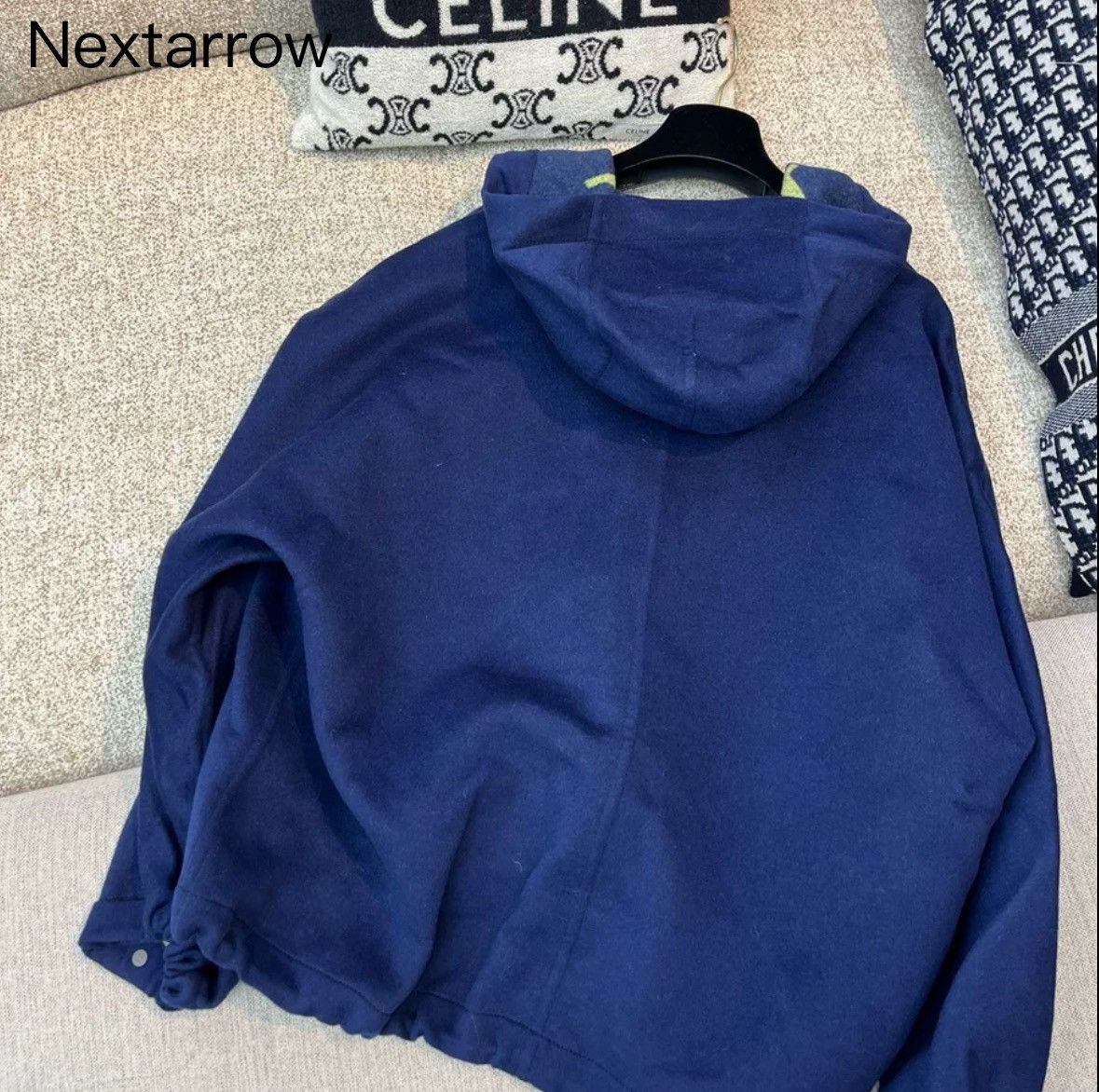 Louis Vuitton Louis Vuitton blue hooded wool jacket2412-Nextarrow Size US S / EU 44-46 / 1 - 2 Thumbnail