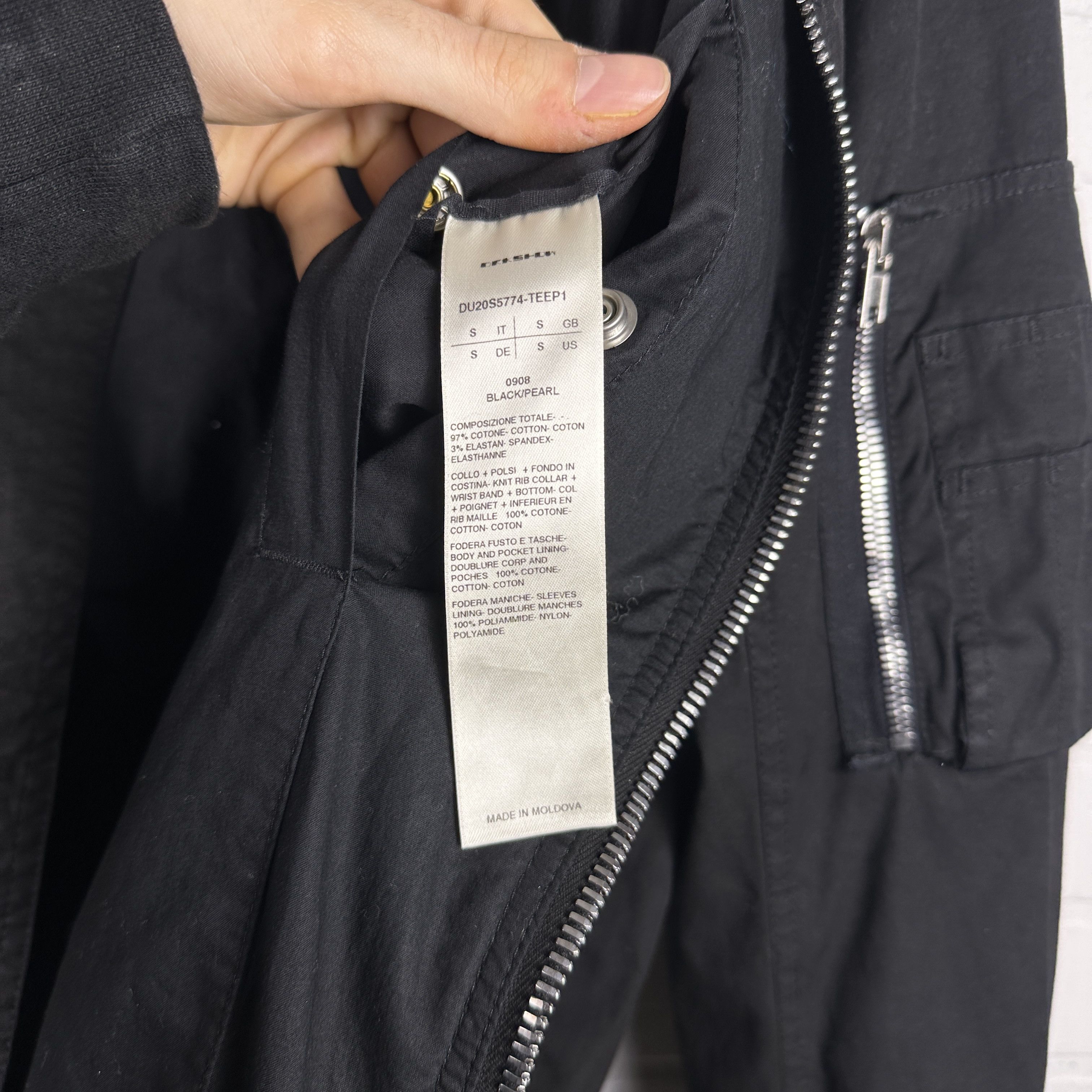 Rick Owens × Rick Owens Drkshdw Rick Owens Tecuatl Print Flight Bomber Jacket Size US S / EU 44-46 / 1 - 7 Thumbnail