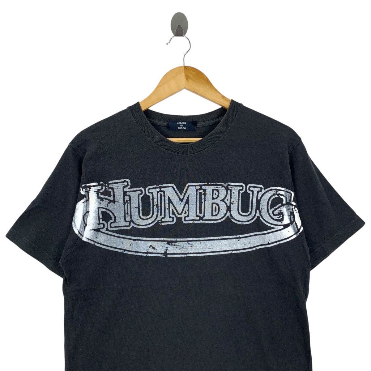 CABANE de ZUCCa × Vintage Vintage CABANE DE ZUCCA Japanese Brand Casual Hambug T-Shirt Size US M / EU 48-50 / 2 - 2 Thumbnail