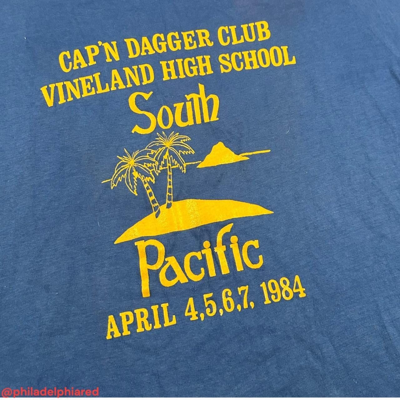 Other Vintage 1980s Vineland High School South Pacifict-shirt Size US S / EU 44-46 / 1 - 3 Thumbnail